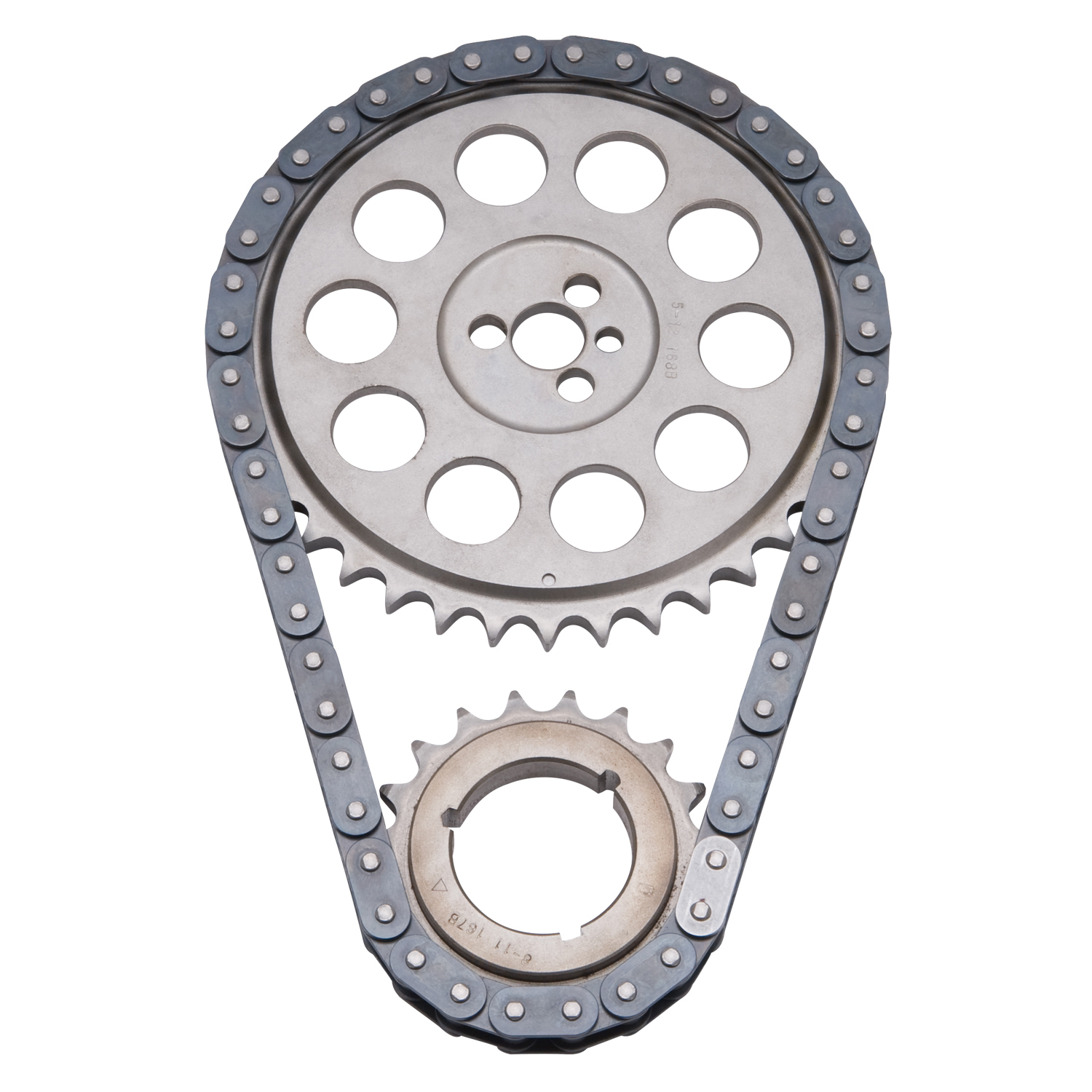 Edelbrock 7816 Gen VI Performer-Link True-Roller Timing Chain Set
