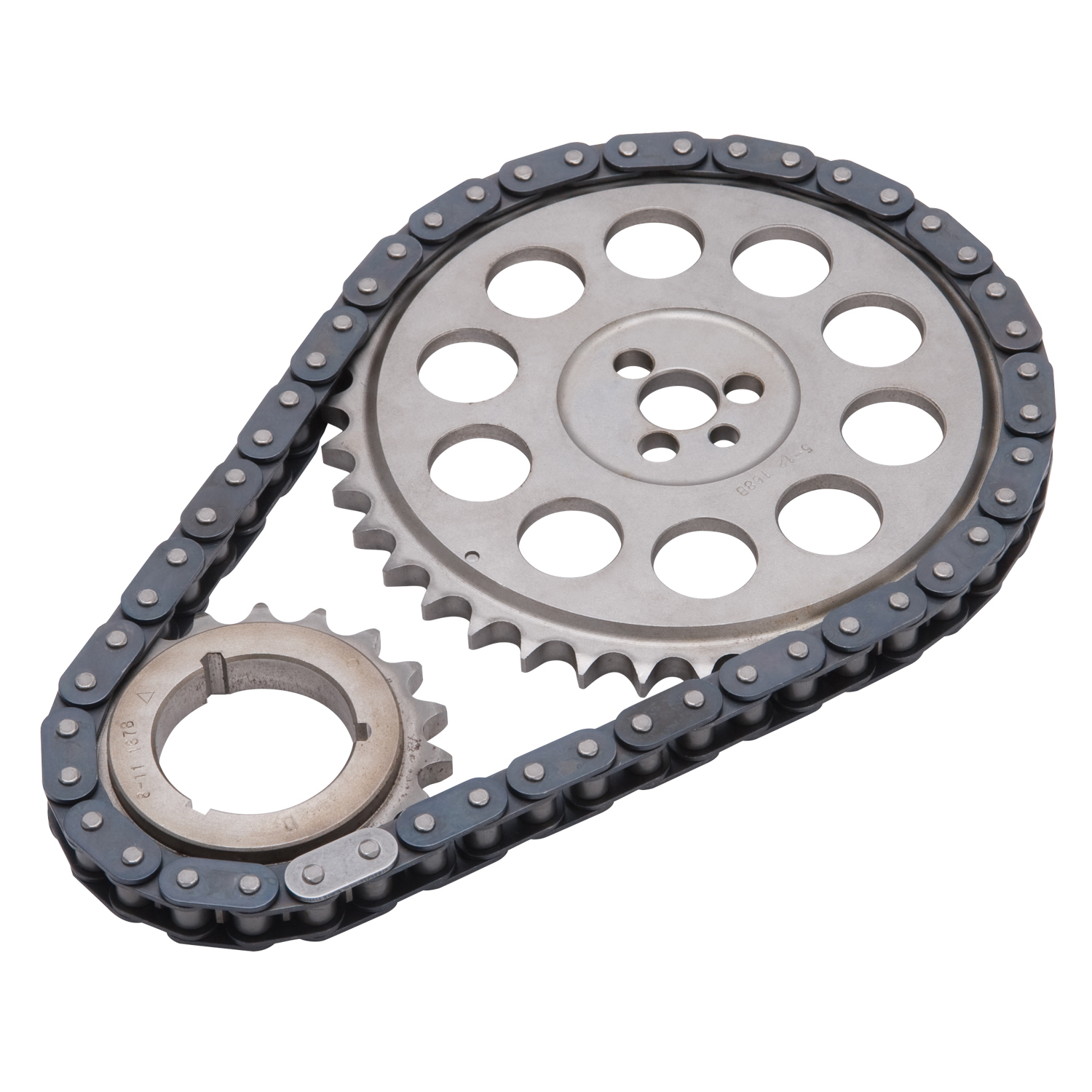 Edelbrock 7816 Gen VI Performer-Link True-Roller Timing Chain Set