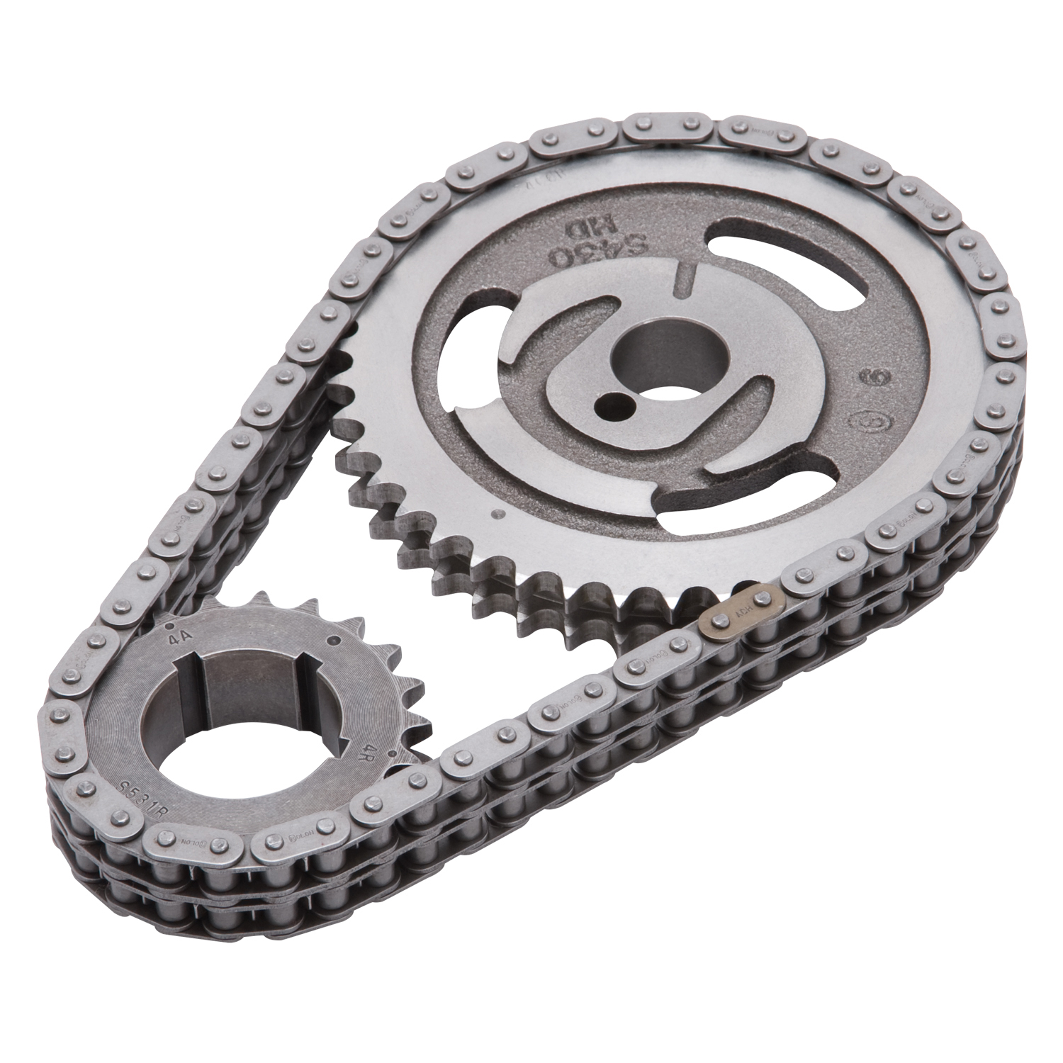 Edelbrock 7820 Performer-Link Adjustable True-Roller Timing Chain Set