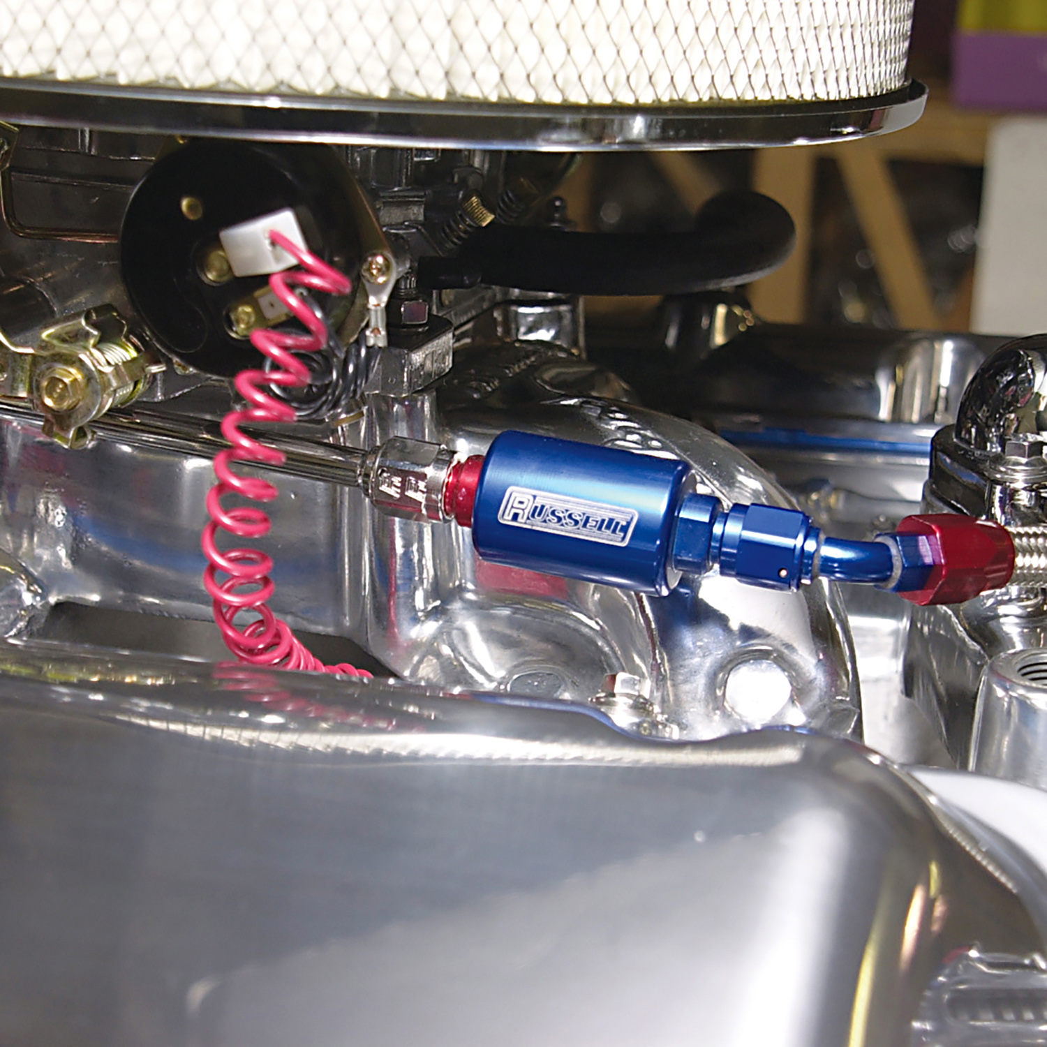 Edelbrock 8124 Braided Stainless Steel Fuel Hose Kit