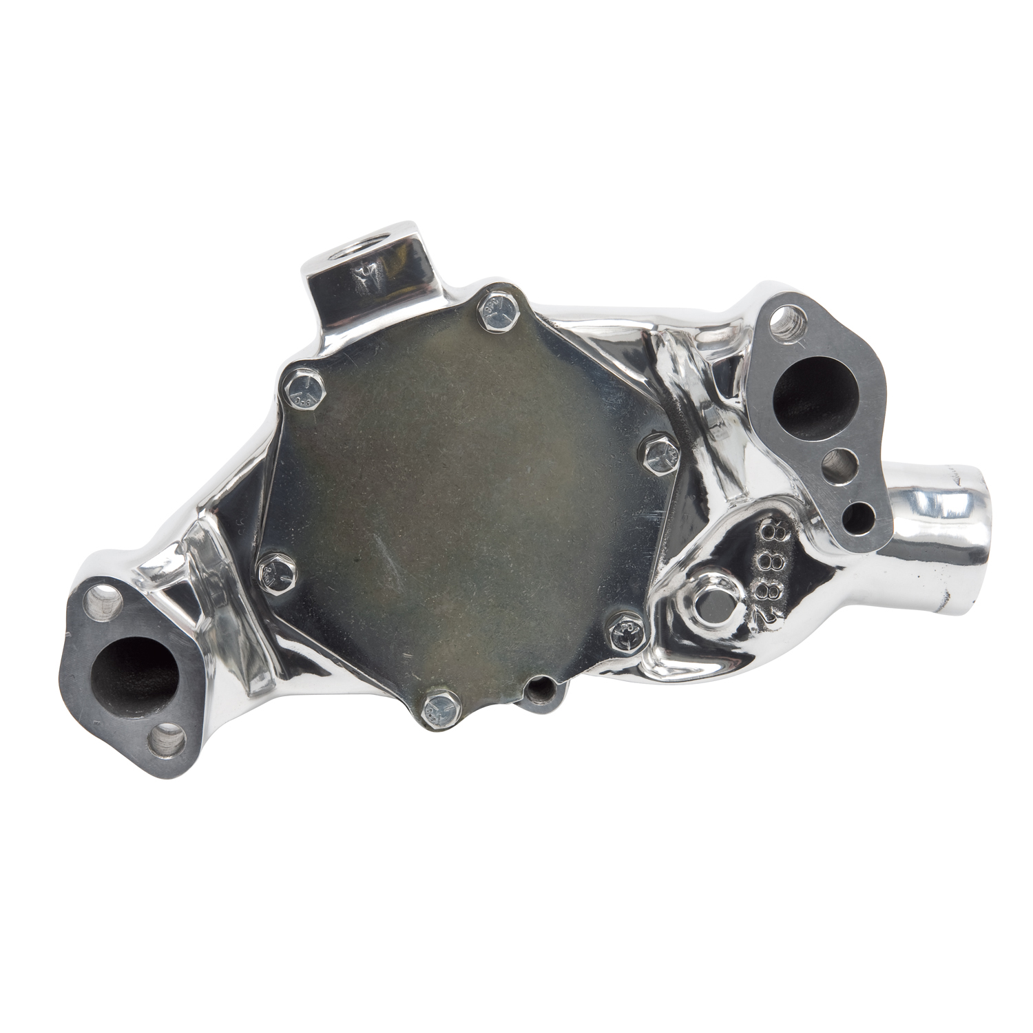 Edelbrock 8892 Water Pump For Small-Block Chevy Street Rods In Polished Finish