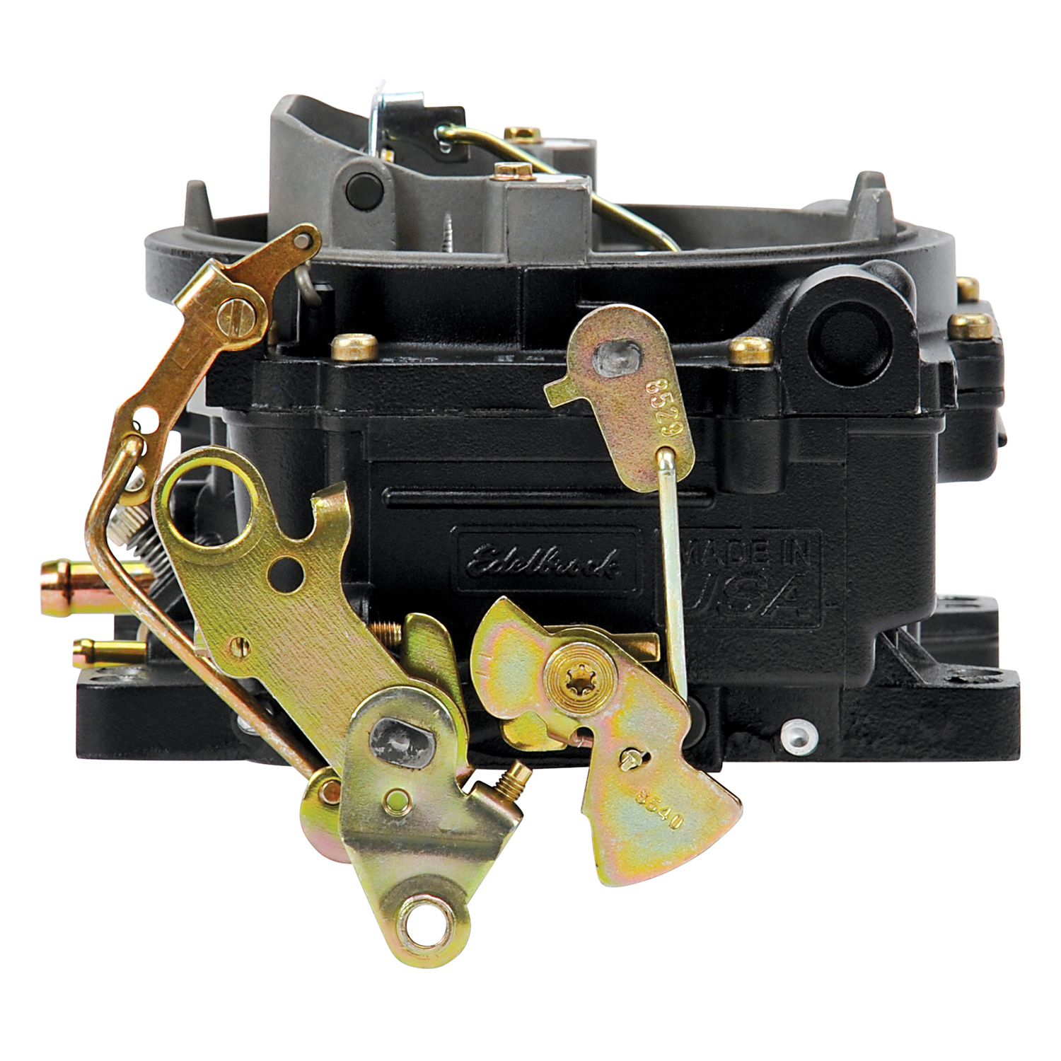 Edelbrock 14053 Performer Series 600 CFM Carburetor With Manual Choke In Black (non-EGR)