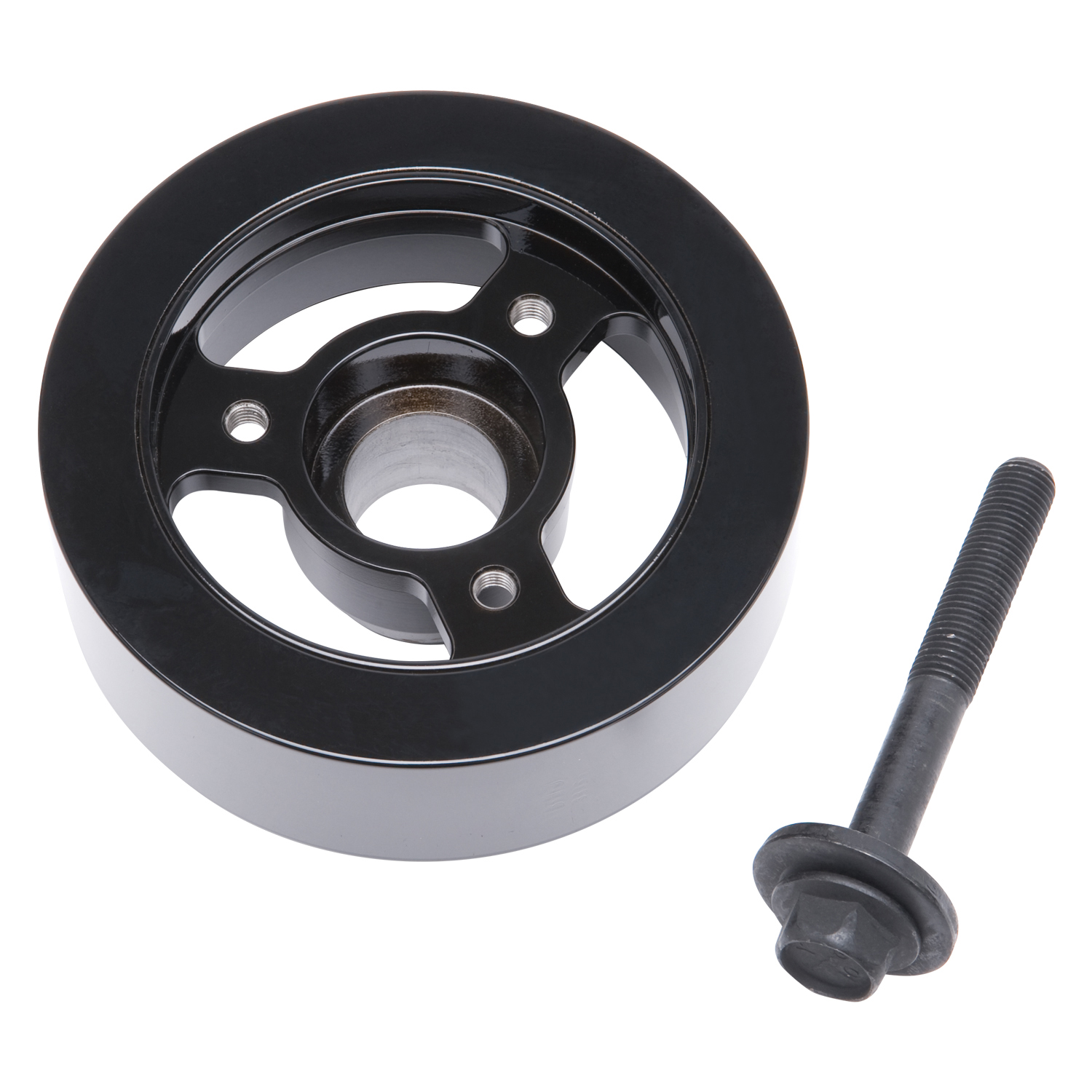 Edelbrock 15709 Replacement Harmonic Damper For 2014-15 Chevrolet Corvette Z51 (Dry Sump)