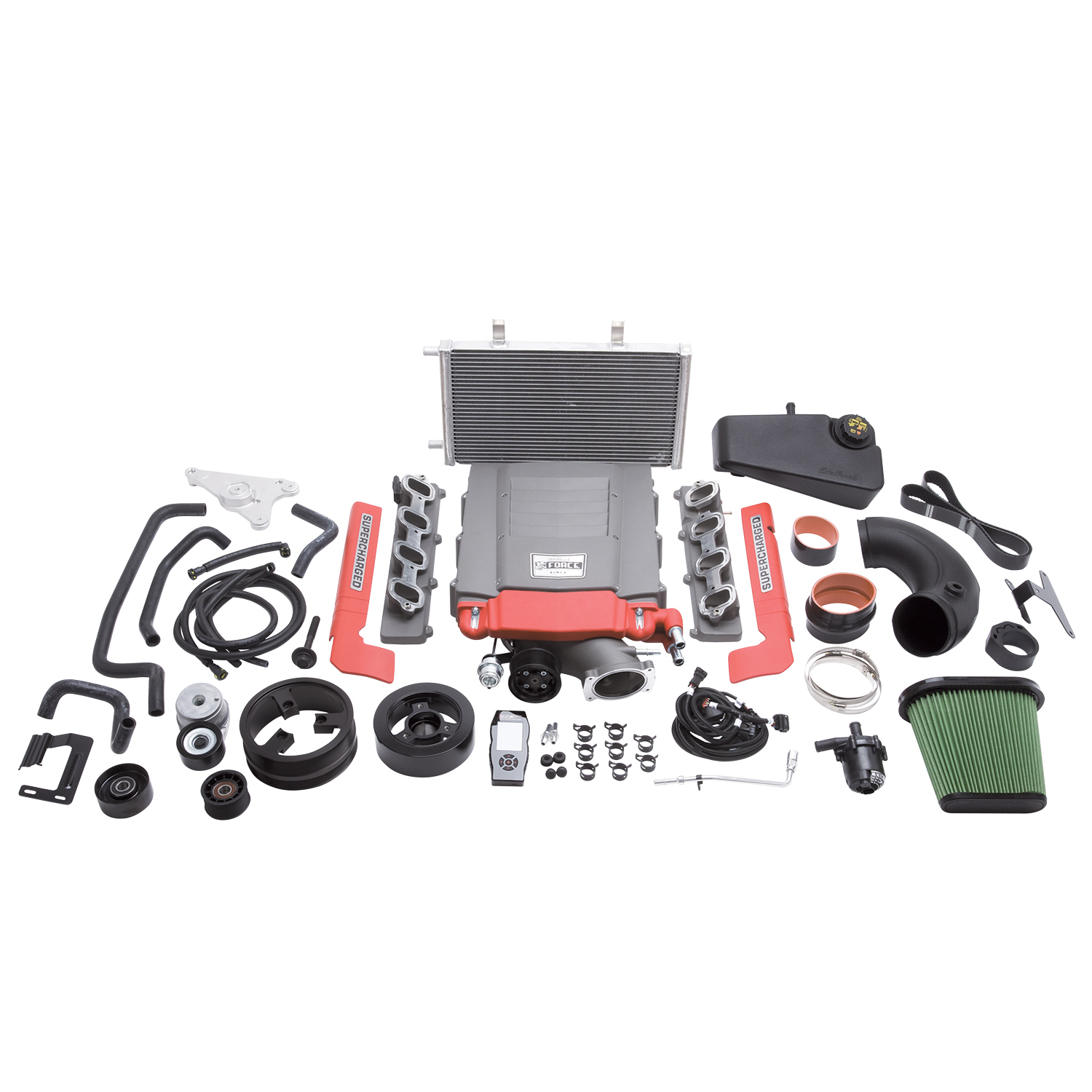 Edelbrock 15711 E-Force Supercharger For 2014-19 Corvette Stingray LT1 - Stage 2