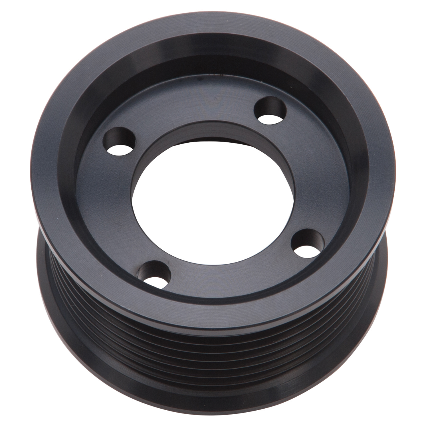 Edelbrock 15870 2.625\" 8-Rib E-Force S/C Pulley In Black Finish For Stage 3 - Pro Tuner System
