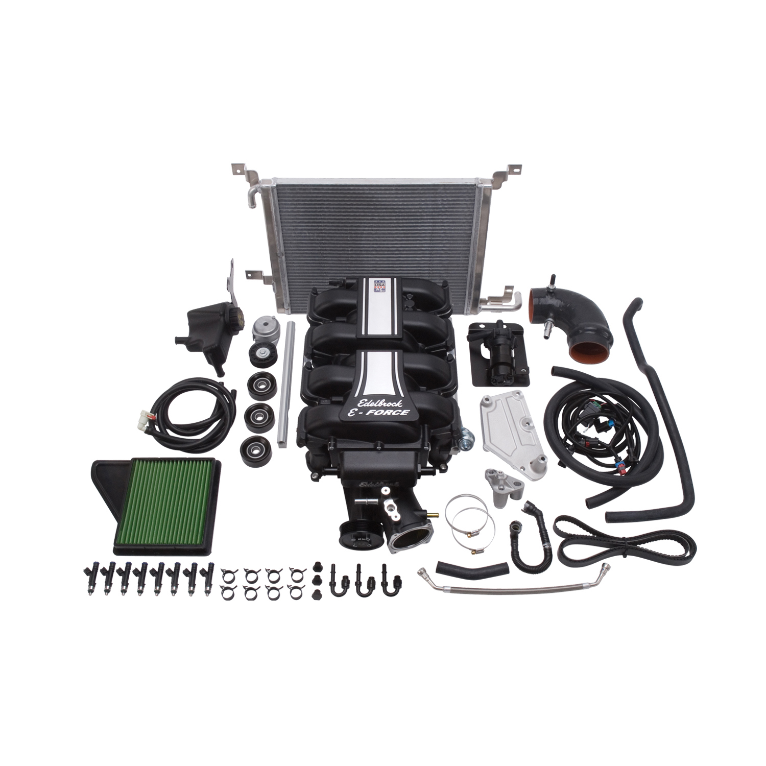 Edelbrock 15880 E-Force Supercharger For 2011-14 Mustang GT 5.0L Coyote - Stage 1 (no Tune)