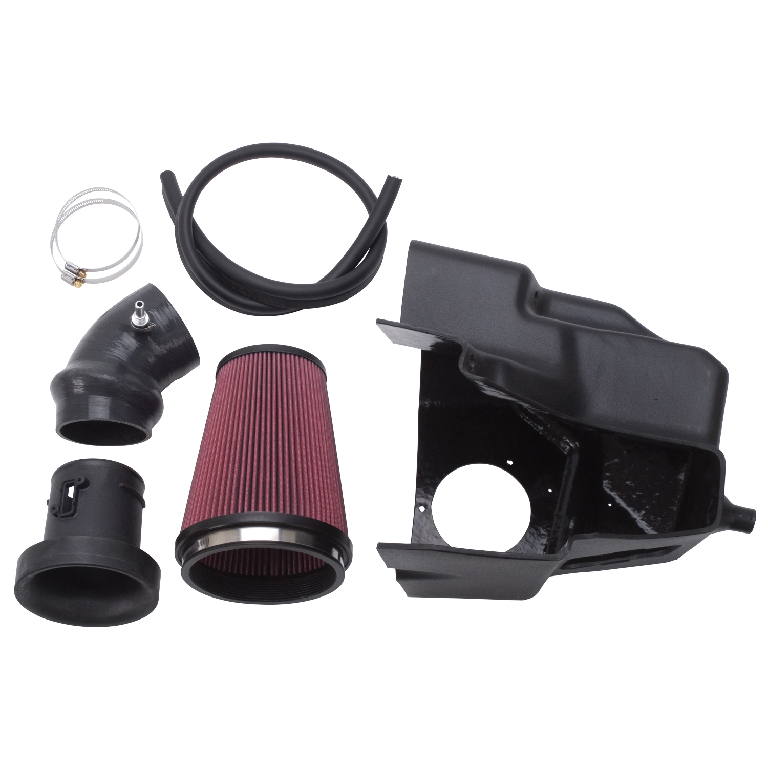 Edelbrock 15988 Competition Air Intake Kit For E-Force\'d 2010-14 Camaro SS (uses Factory MAFS)