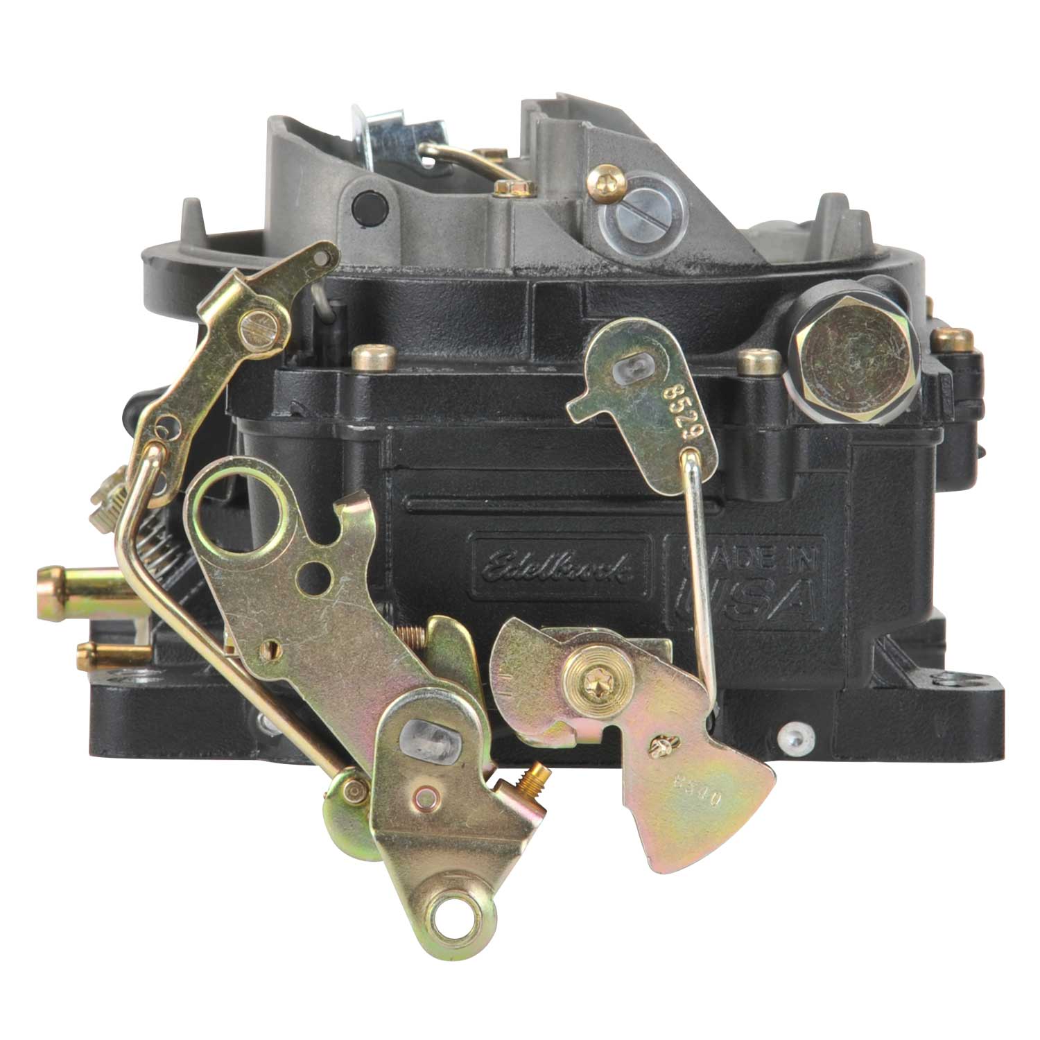 Edelbrock 19053 AVS2 Carburetor #19053 650 CFM With Manual Choke, Black Powder Coated (Non-EGR)
