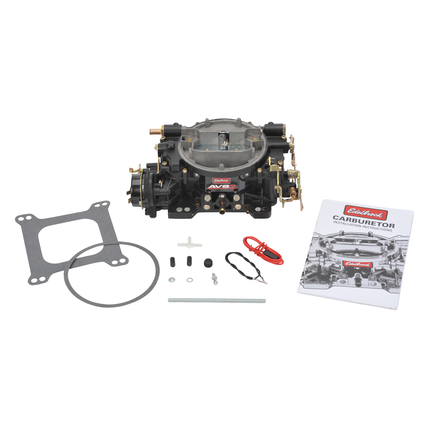 Edelbrock 19063 AVS2 Carburetor #19063 650 CFM With Electric Choke, Black Powder Coat (Non-EGR)