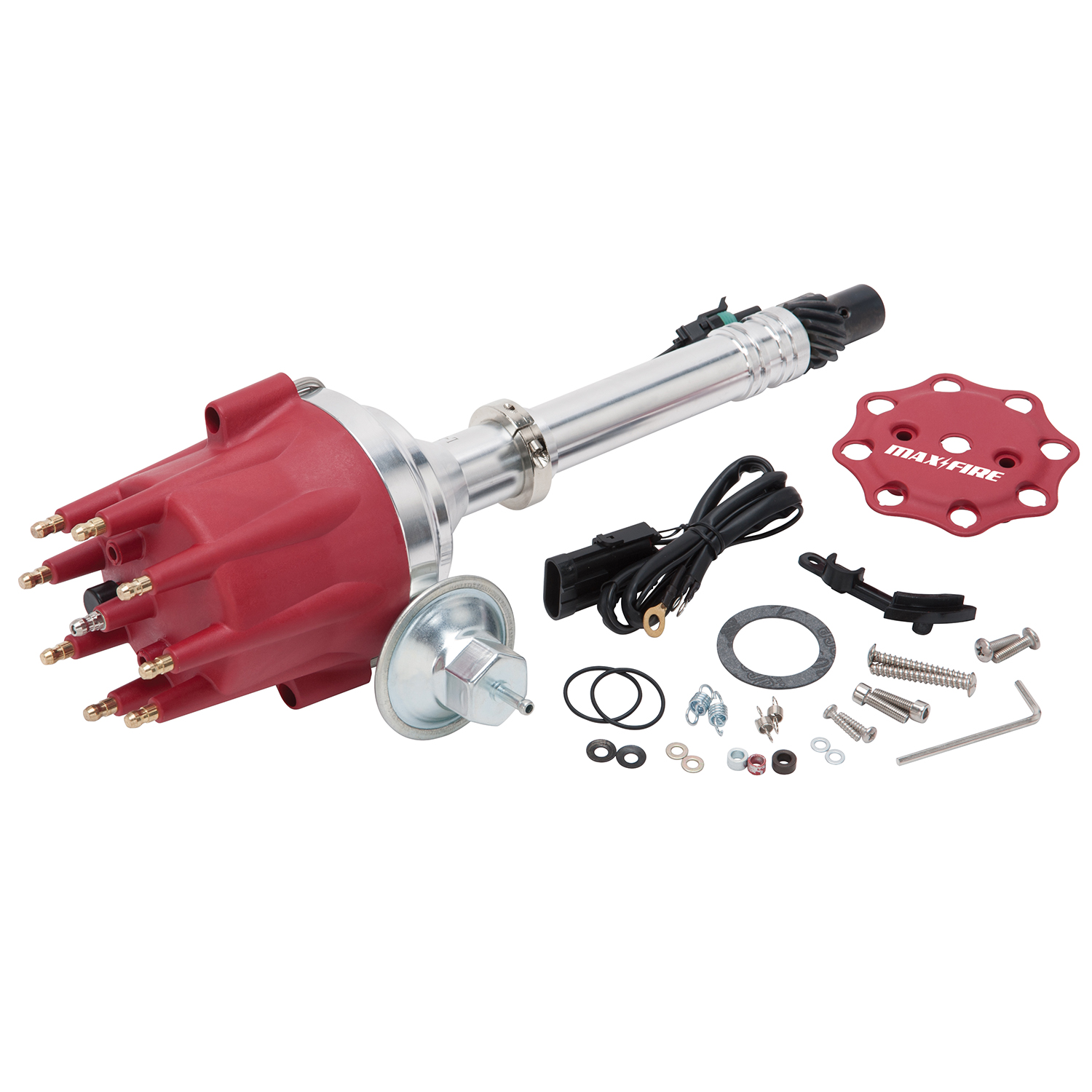 Edelbrock 22751 Max-Fire Distributor For Chevy 262-502 V8 With Slip Collar