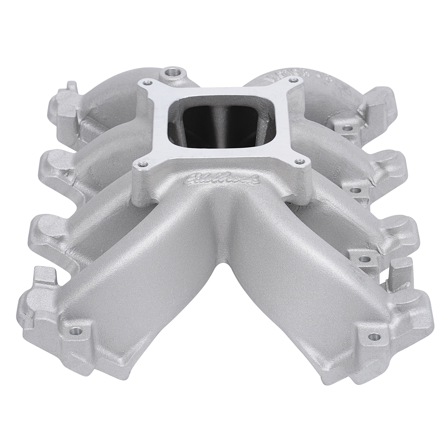Edelbrock 29087 Victor Jr. Small Block Chevy LS1 Carbureted Intake Manifold Only