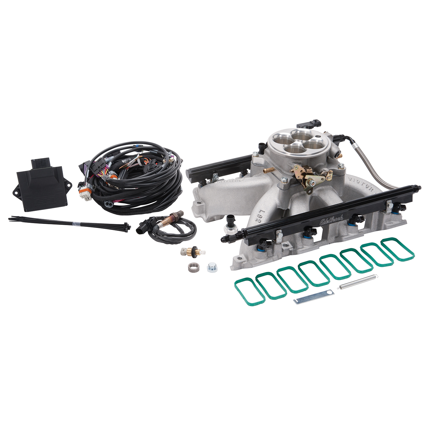 Edelbrock 35750 Pro-Flo 4 EFI Traditional 4150-Style Kit #35750 For Chevy LS Gen IV