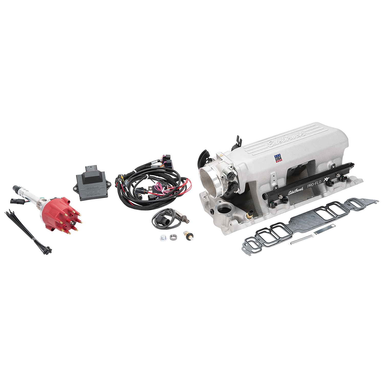 Edelbrock 35880 Pro-Flo 4 EFI XT-Style Kit #35880 For Chevy Big-Block Rectangle Port