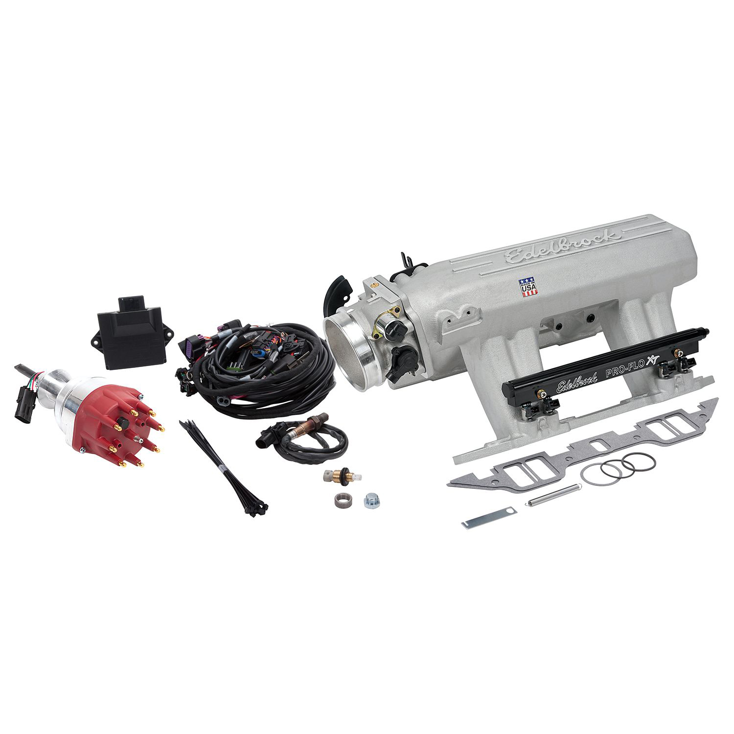 Edelbrock 35920 Pro-Flo 4 EFI XT-Style Kit #35920 For Chrysler BB RB 413, 426, 440