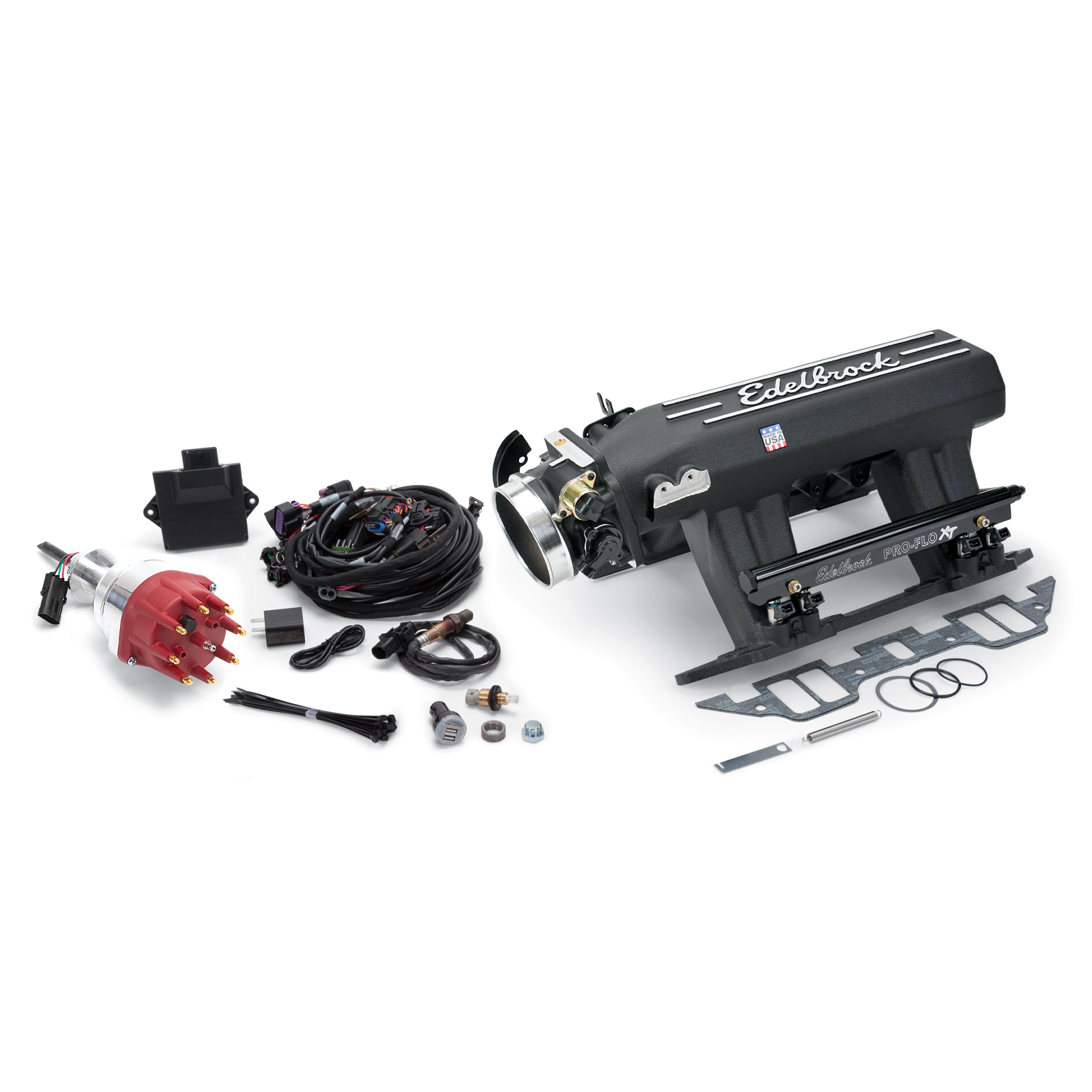 Edelbrock 35923 Pro-Flo 4 EFI XT-Style Kit #35923 For Chrysler BB RB 413, 426, 440
