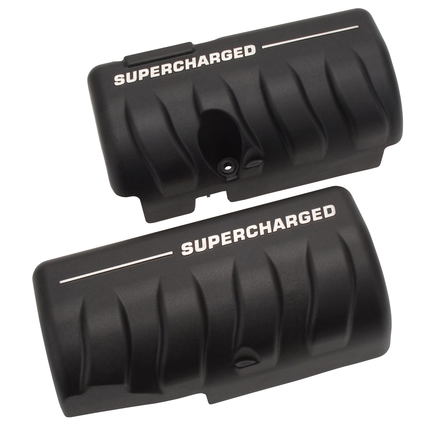 Edelbrock 41123 E-Force Supercharger Aluminum Coil Covers For 2005-13 Corvette