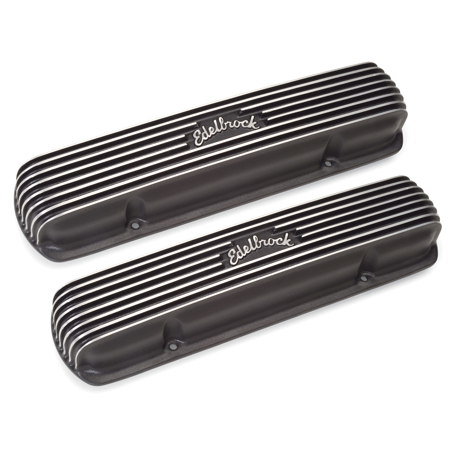 Edelbrock 41303 Classic Series Valve Cover For Pontiac 301Ã¢â‚¬â€œ455 V8 1962-79
