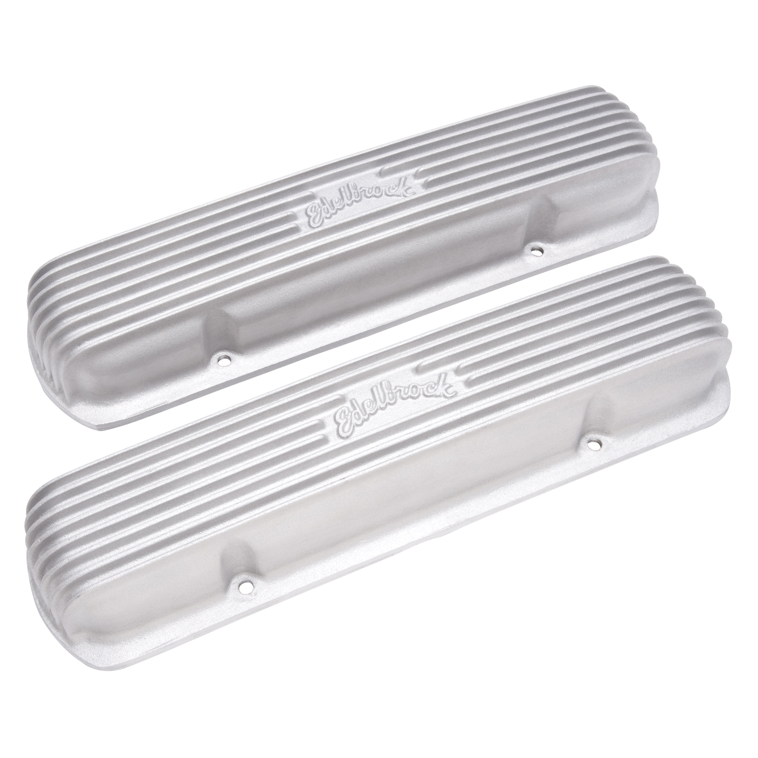 Edelbrock 41309 Classic Series Valve Cover For Pontiac 301-455 V8 1962-79