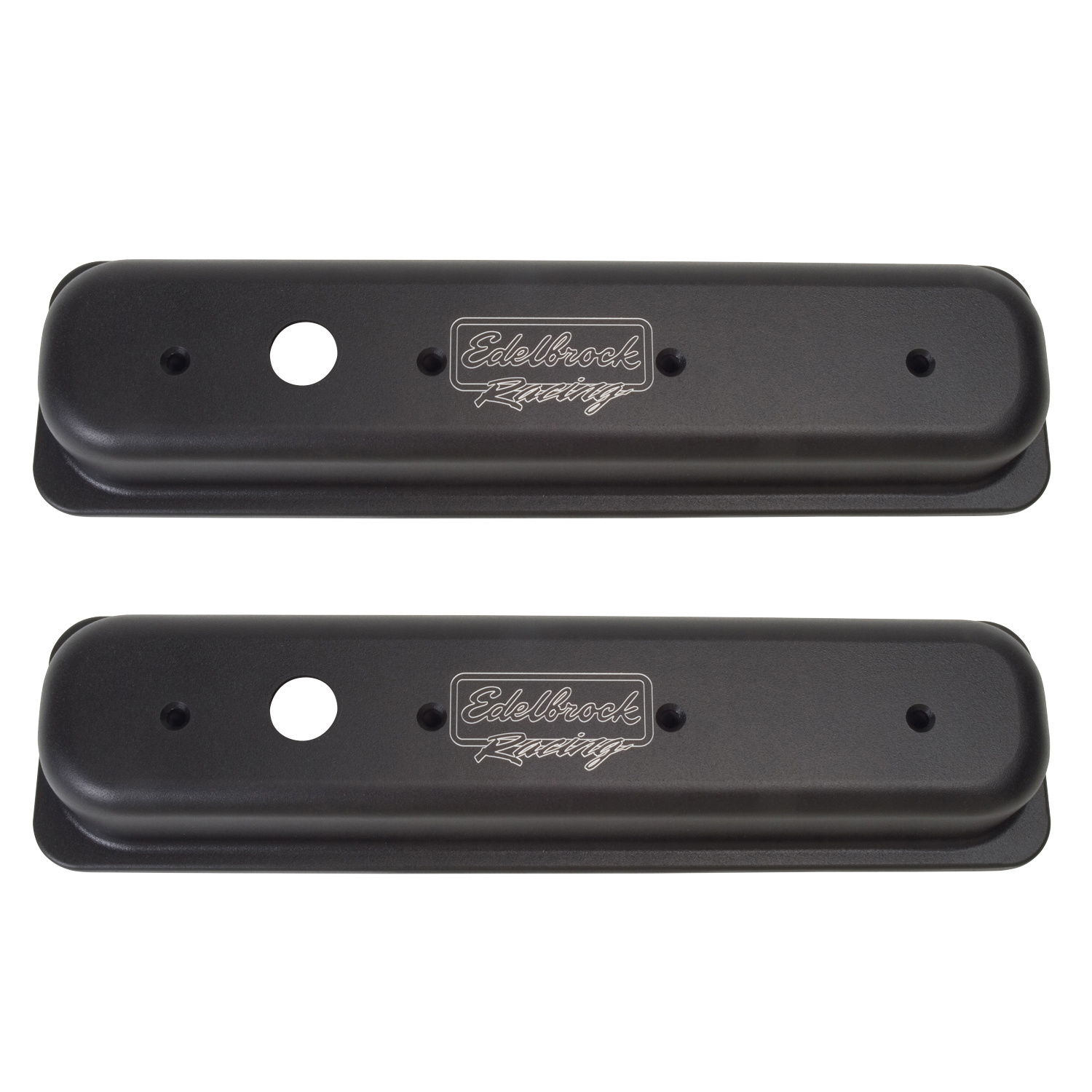 Edelbrock 41723 Victor Series Valve Covers For Chevy 262-400 1986-95 (centerbolt)