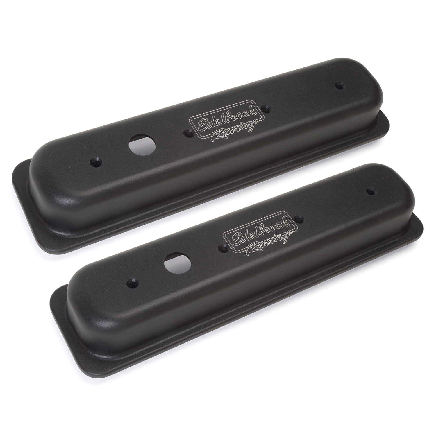 Edelbrock 41723 Victor Series Valve Covers For Chevy 262-400 1986-95 (centerbolt)