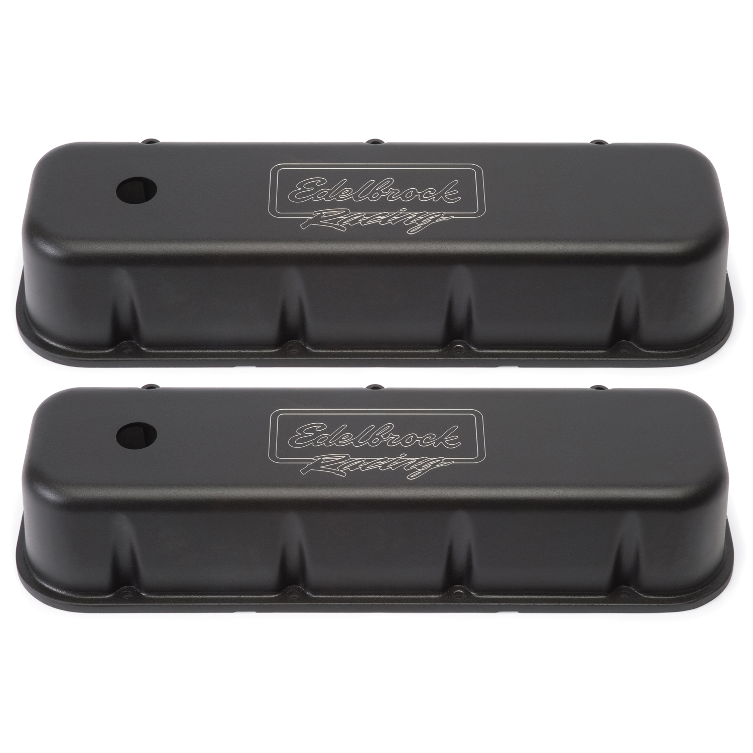 Edelbrock 41803 Victor Series Valve Covers, Tall Profile, Chevy 396-502, 1965 & Later