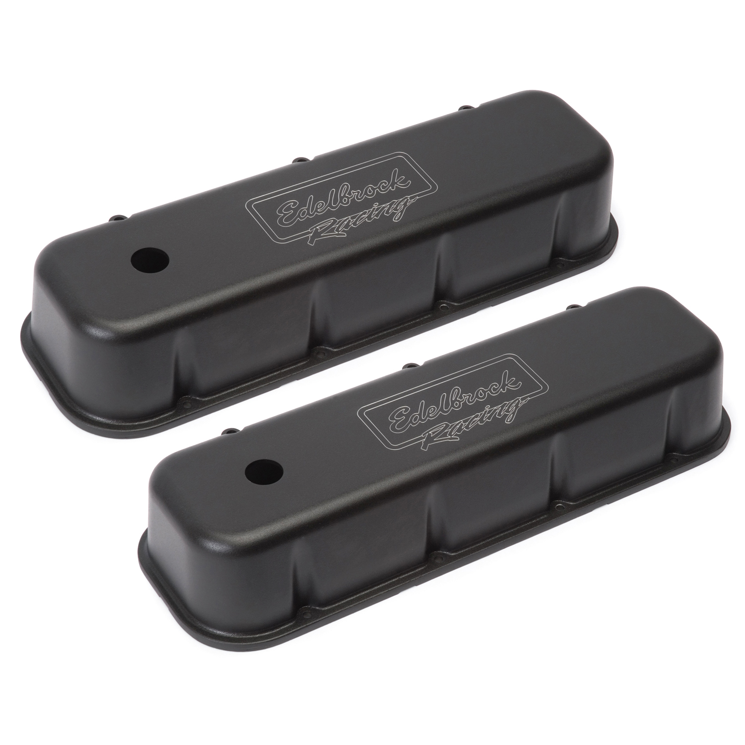 Edelbrock 41803 Victor Series Valve Covers, Tall Profile, Chevy 396-502, 1965 & Later