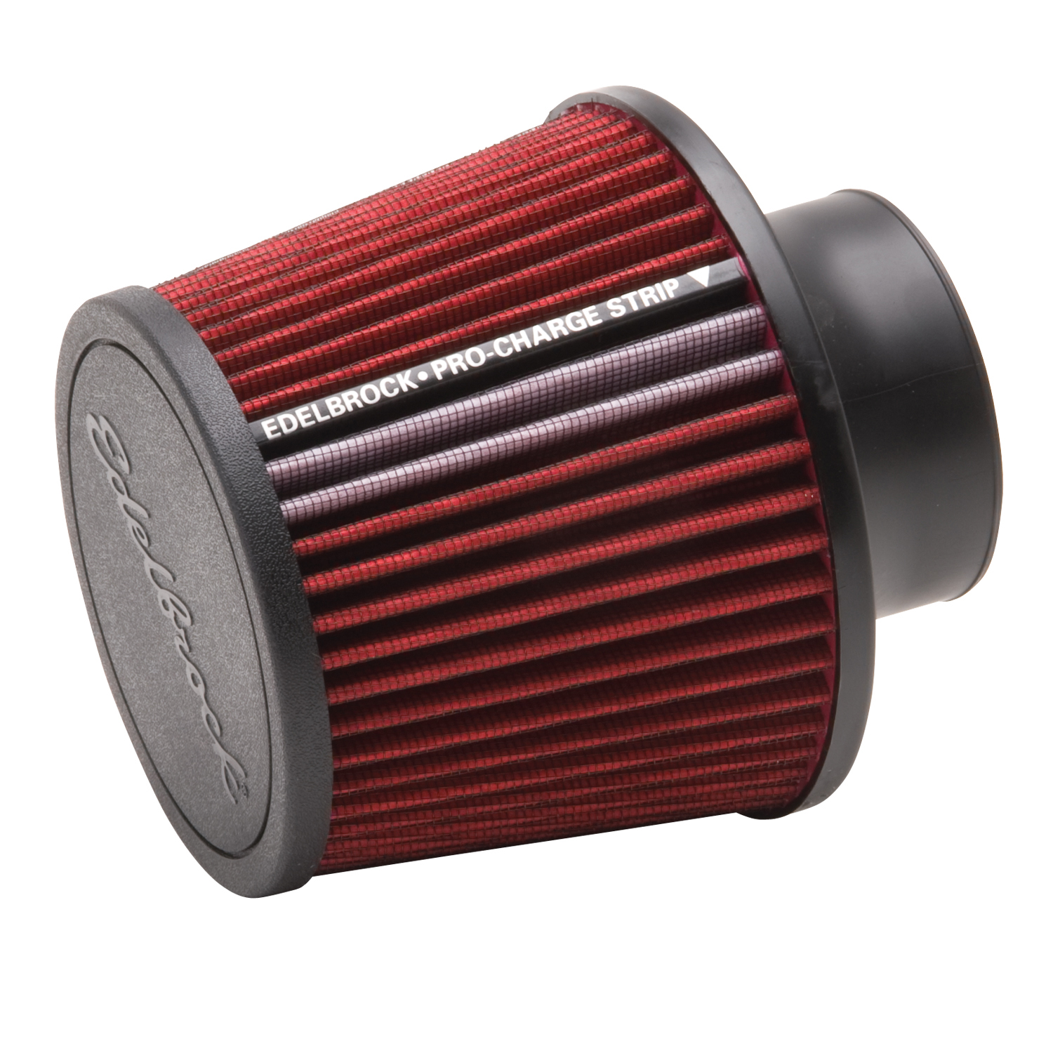 Edelbrock 43651 Pro-Flo Universal Red Conical Air Filter With 3\" Inlet