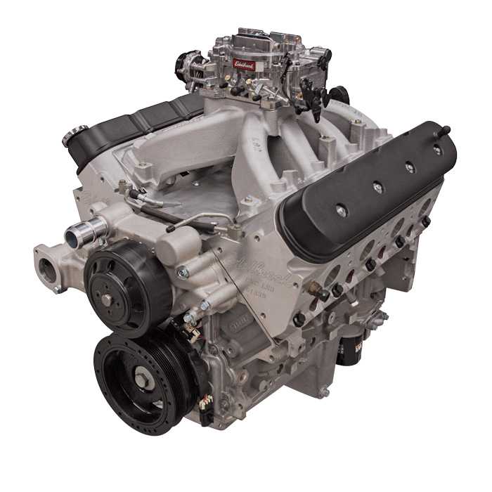 Edelbrock 46727 Crate Engine #46727 GM LS3 Gen V 416, Carbureted, 602 HP, 538 Ft-lbs