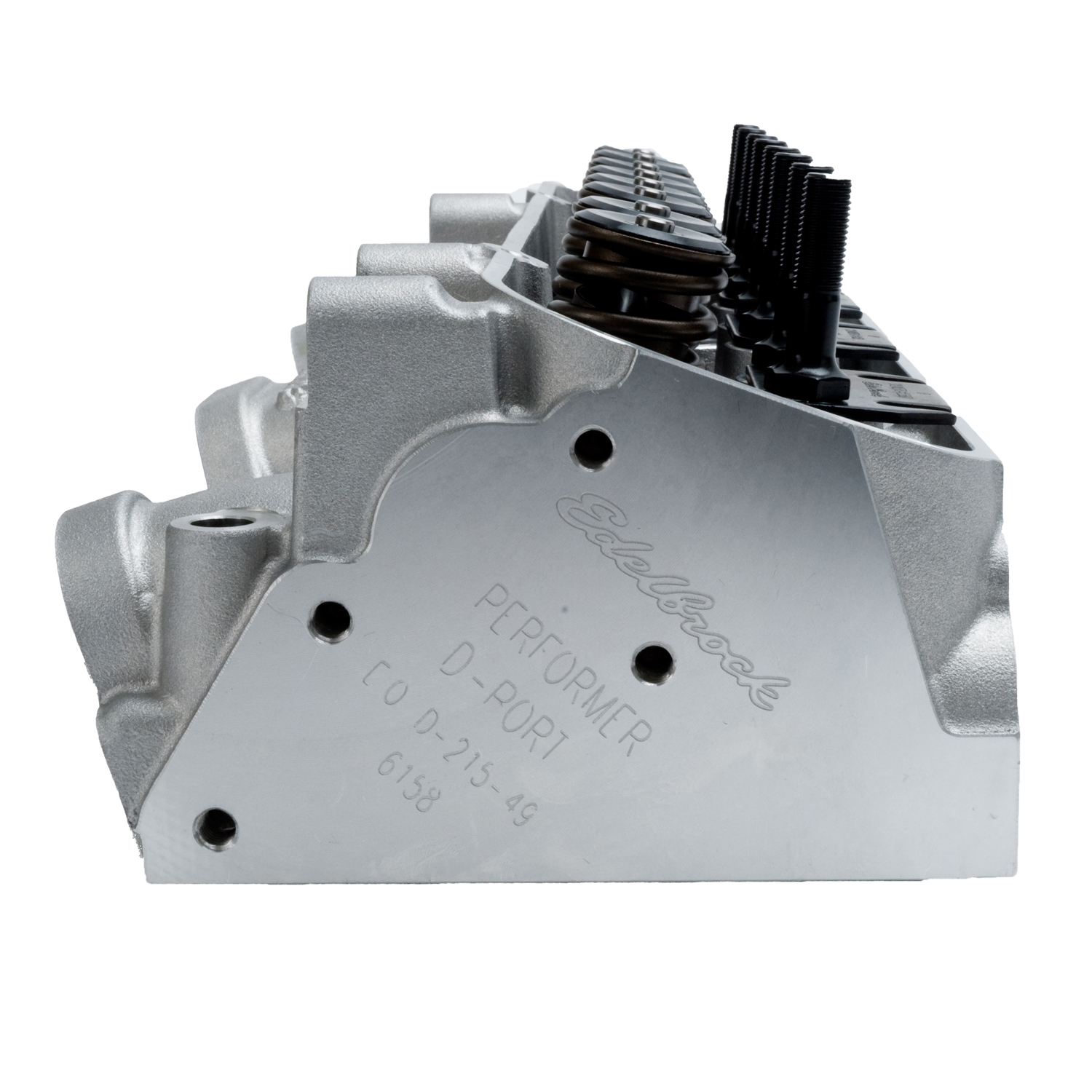 Edelbrock 61599 RPM CNC Pontiac D-Port Cylinder Head 72cc Hydraulic Flat Tappet Cam