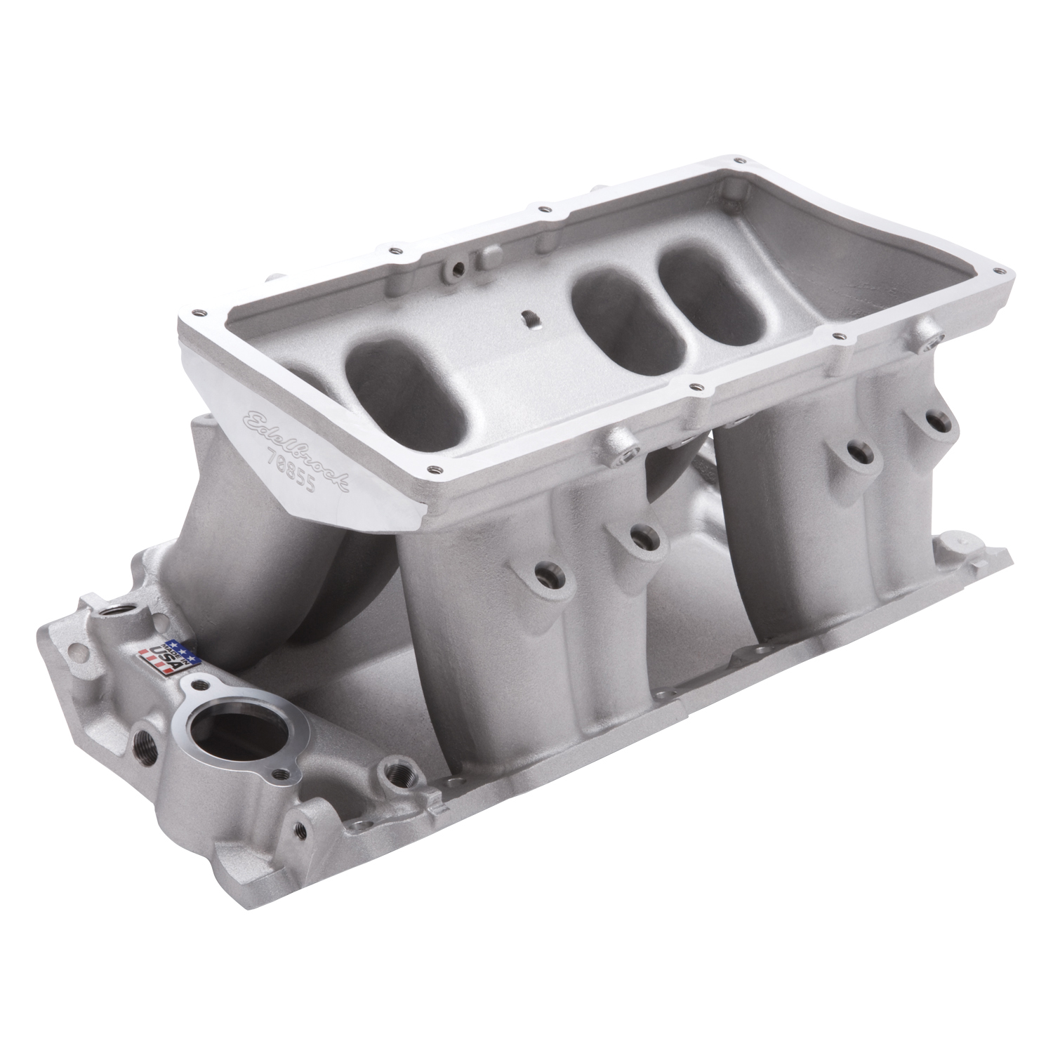 Edelbrock 70855 Victor Tunnel Ram 2-R EFI Big Block Chevy Intake Manifold Base Only