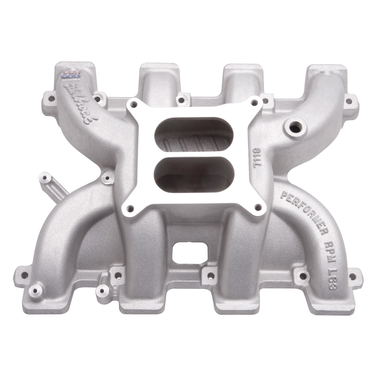 Edelbrock 71197 Performer RPM Small Block Chevy LS3 Intake Manifold Only