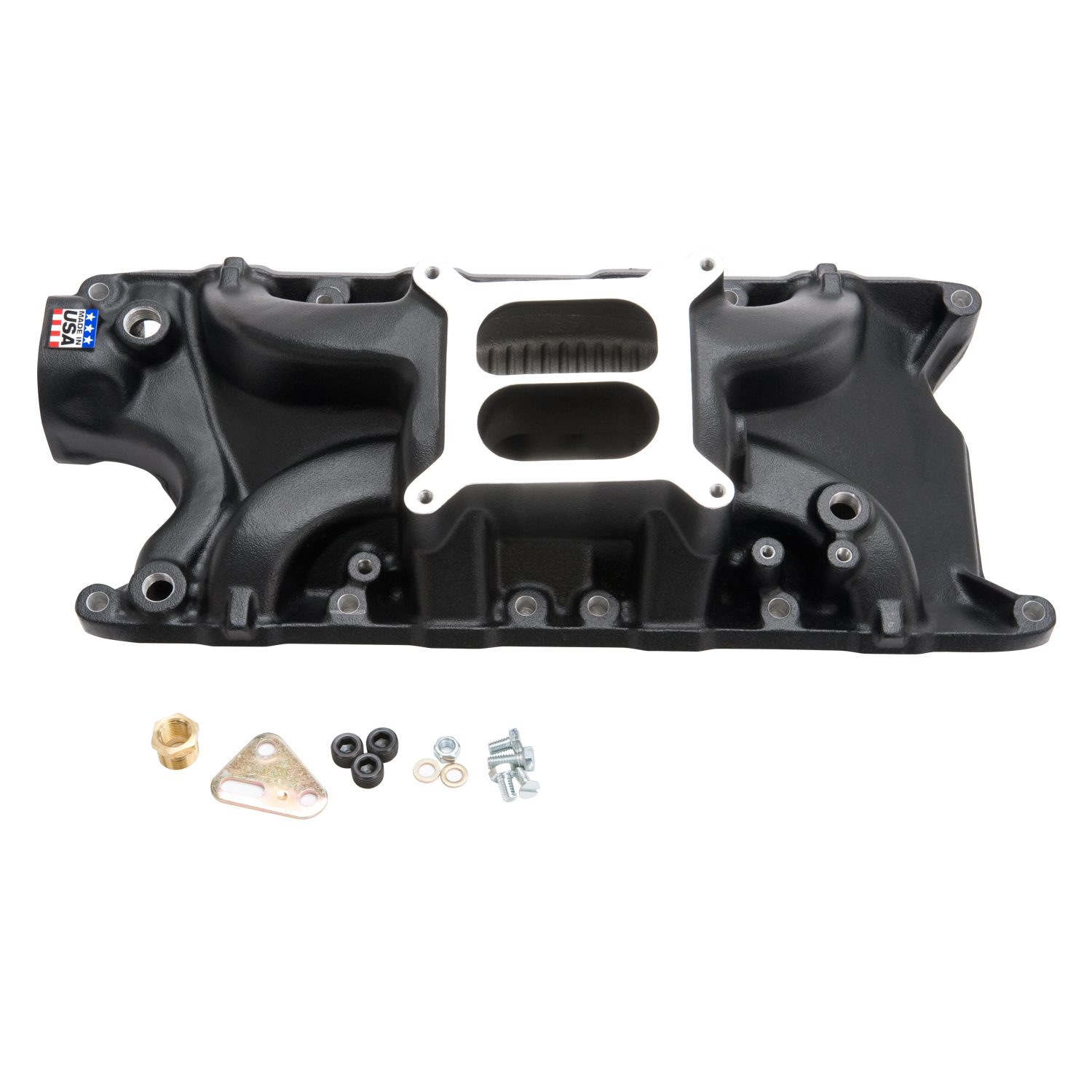 Edelbrock 71213 Performer RPM Small Block Ford 302 Black Intake Manifold