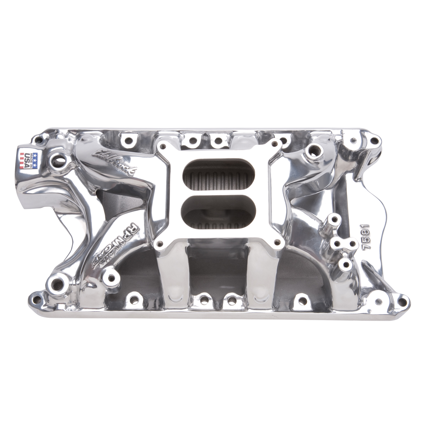 Edelbrock 75811 RPM Air-Gap Small Block Ford Polished Intake Manifold