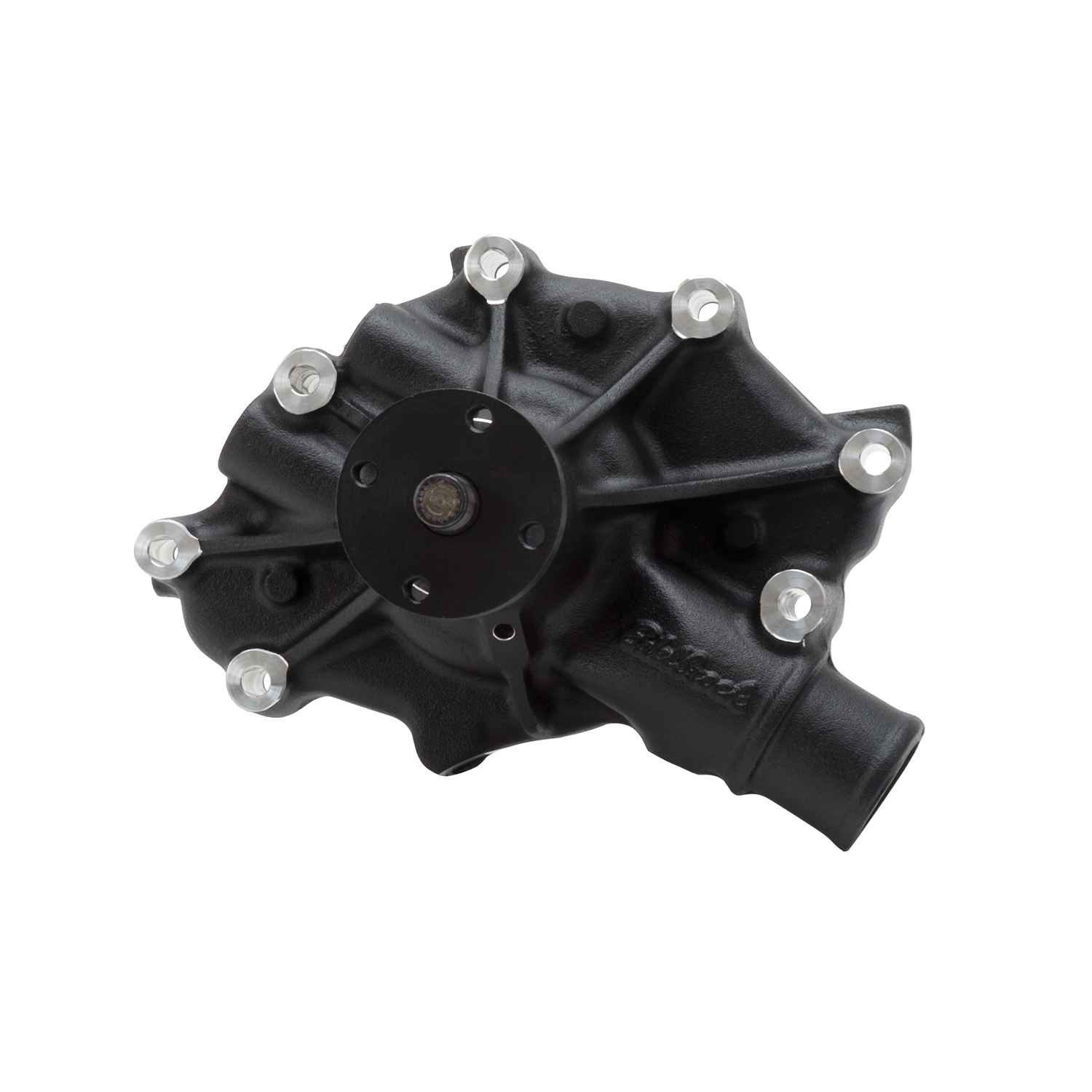 Edelbrock 88403 Water Pump Ford 5.0 V8 Reverse Rotation In Black Finish