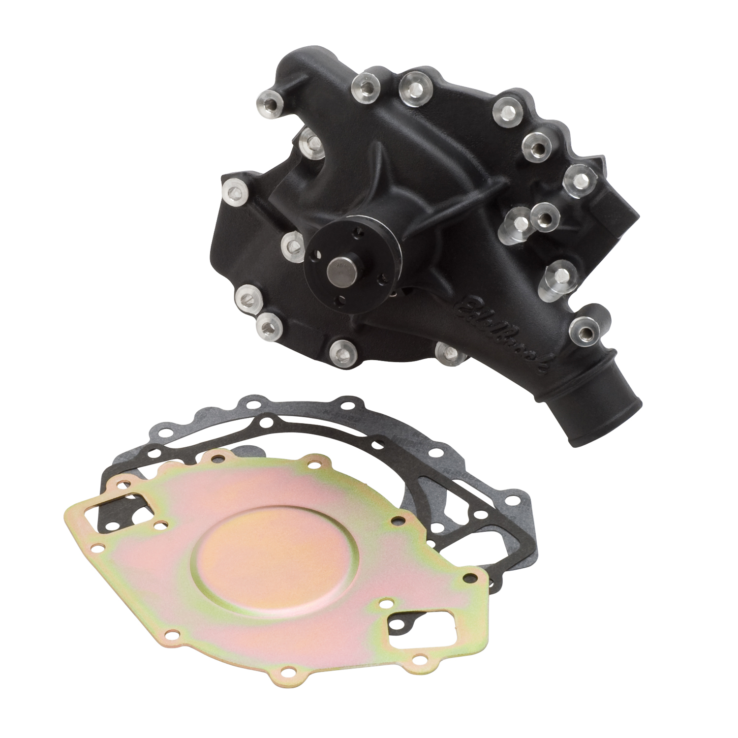Edelbrock 88663 Water Pump For Ford 429/460 In Black Finish