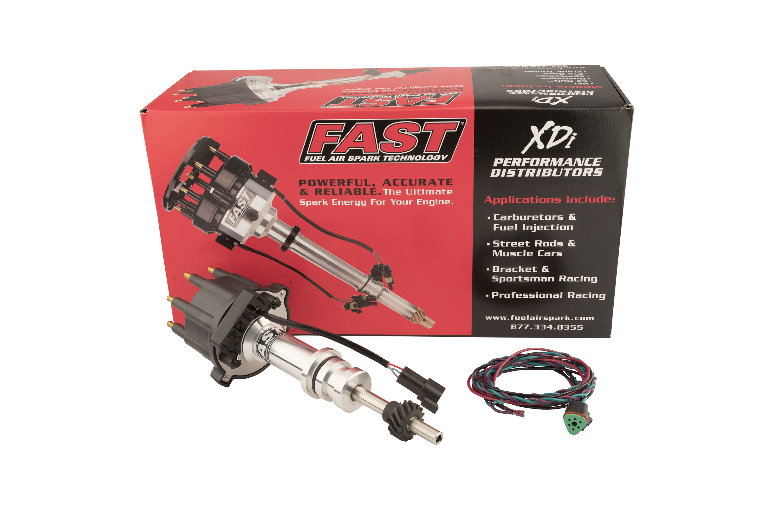 FAST 1000-1611 XDi Sportsman Small Cap Distributor For Small Block Ford