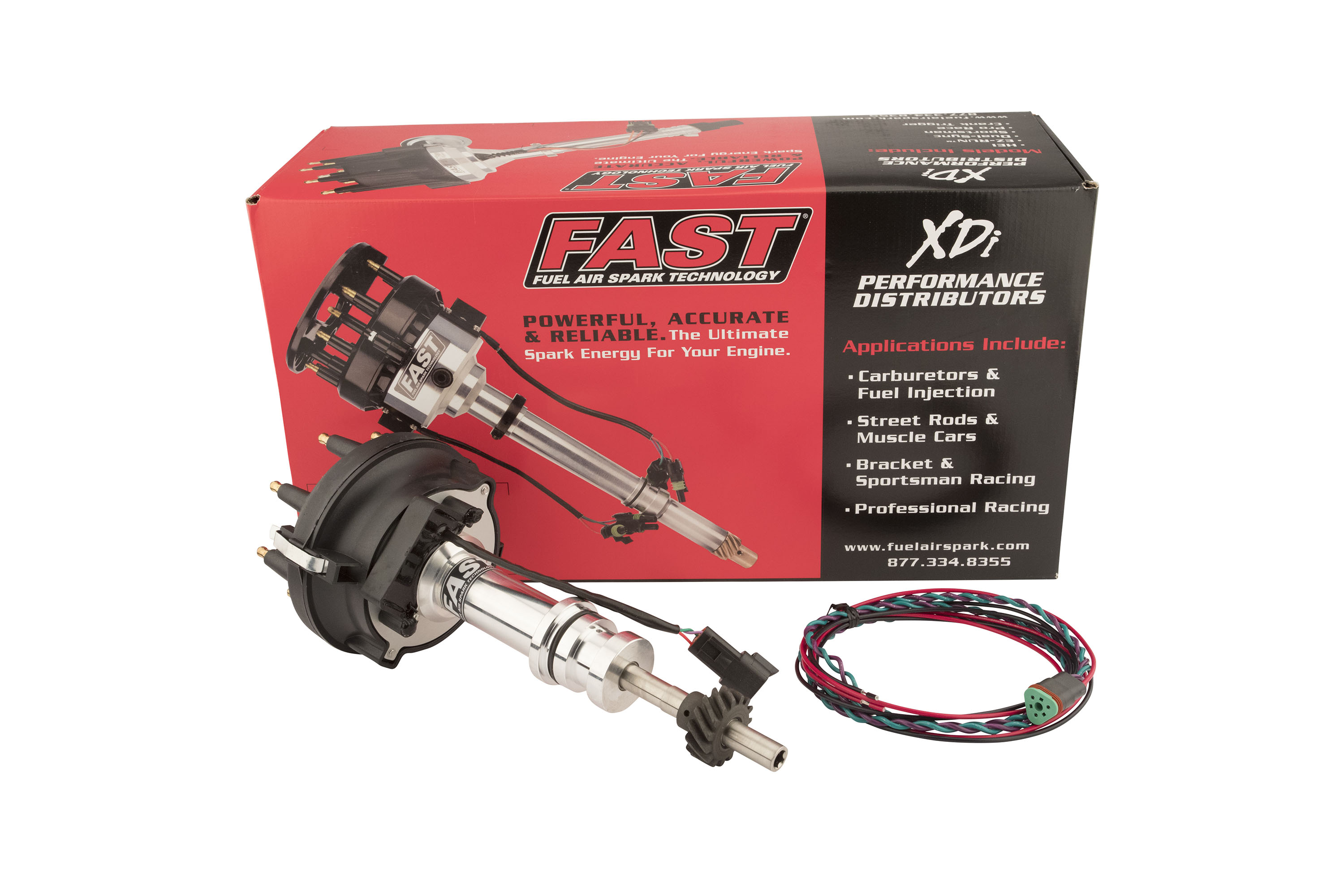 FAST 1000-1614 XDi Sportsman Large Cap Distributor For Ford 351C, 429, 460