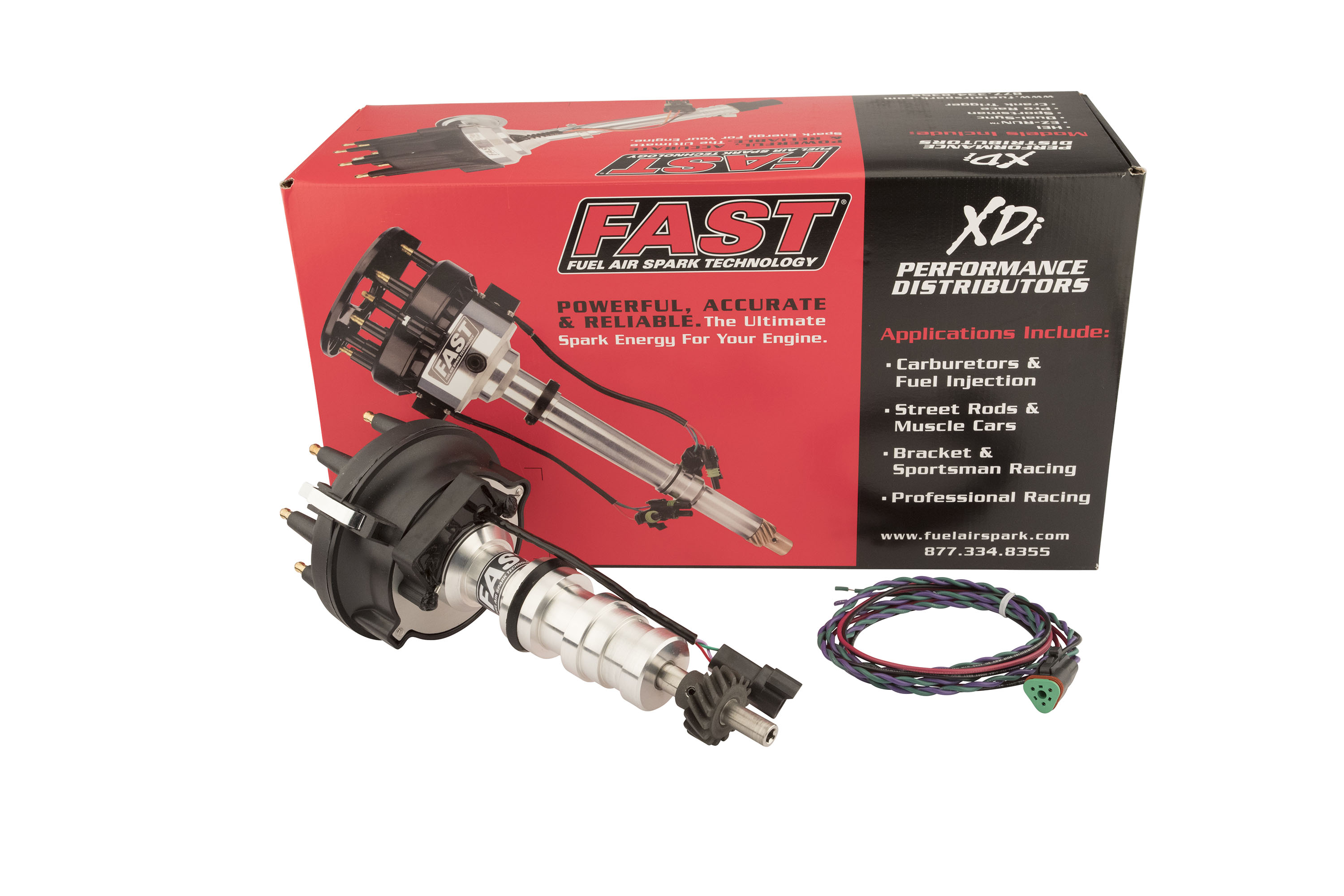 FAST 1000-1616 XDi Sportsman Large Cap Distributor For Ford FE