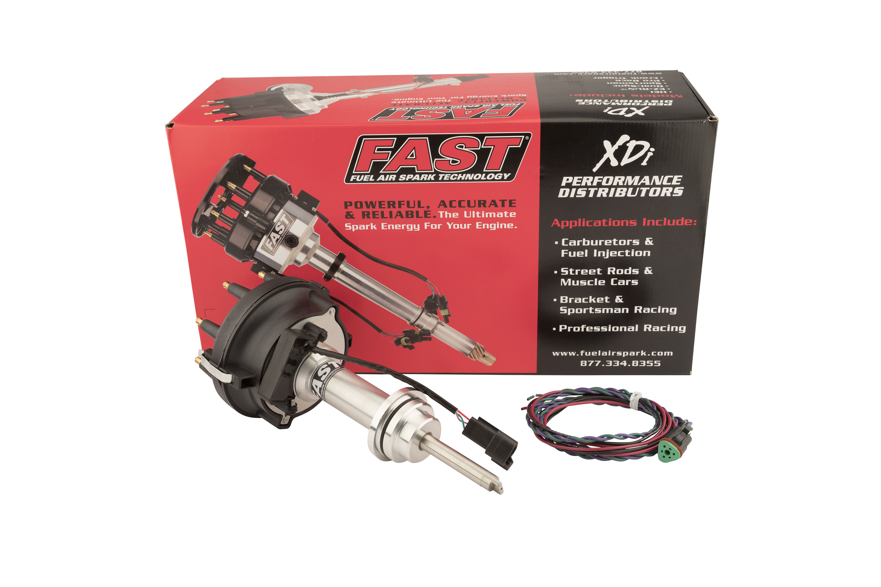 FAST 1000-1810 XDi Sportsman Large Cap Distributor For Chrysler 273-360 LA
