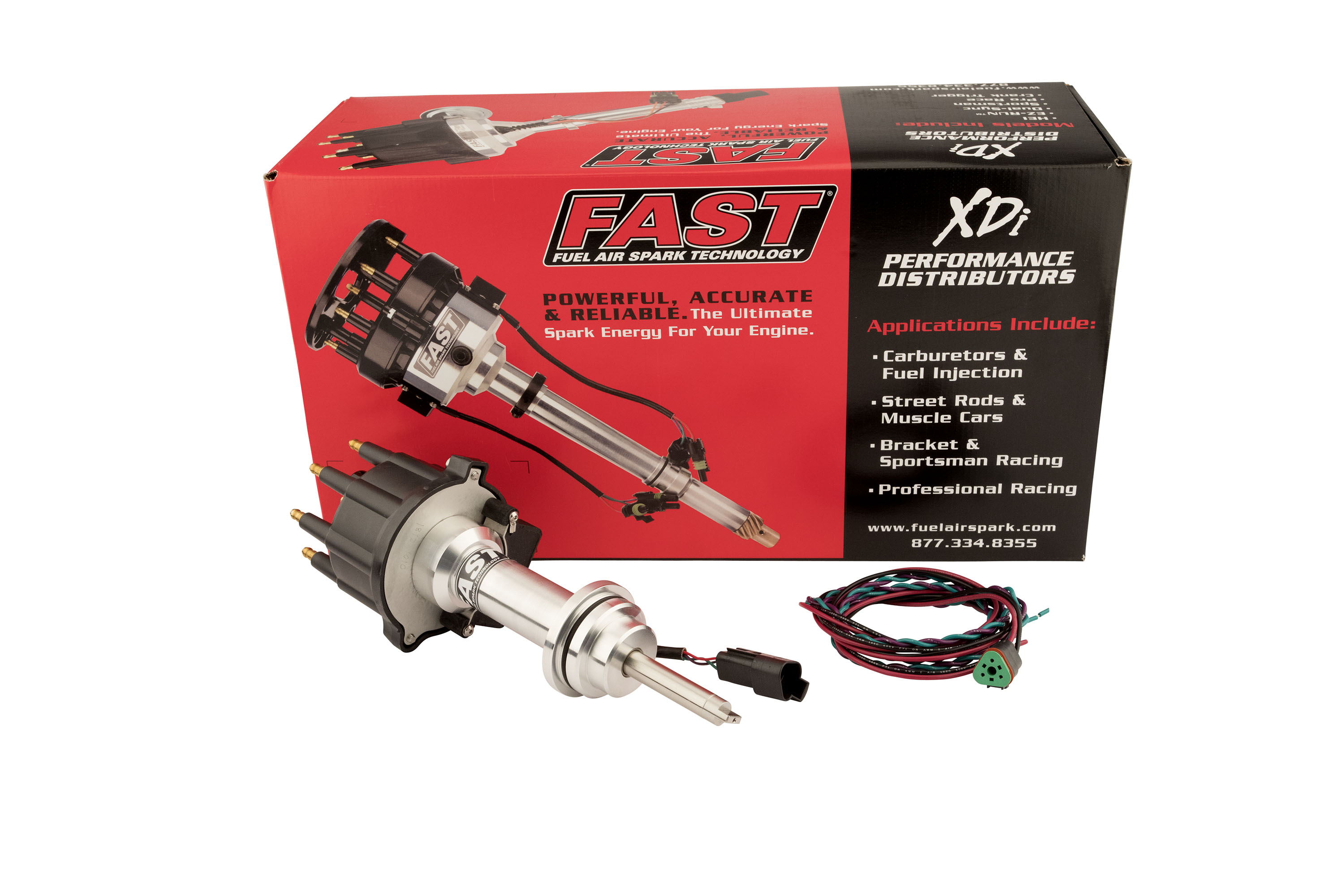 FAST 1000-1812EFI XDi Race EFI Distributor For Chrysler B 383-400 W/ Small Cap