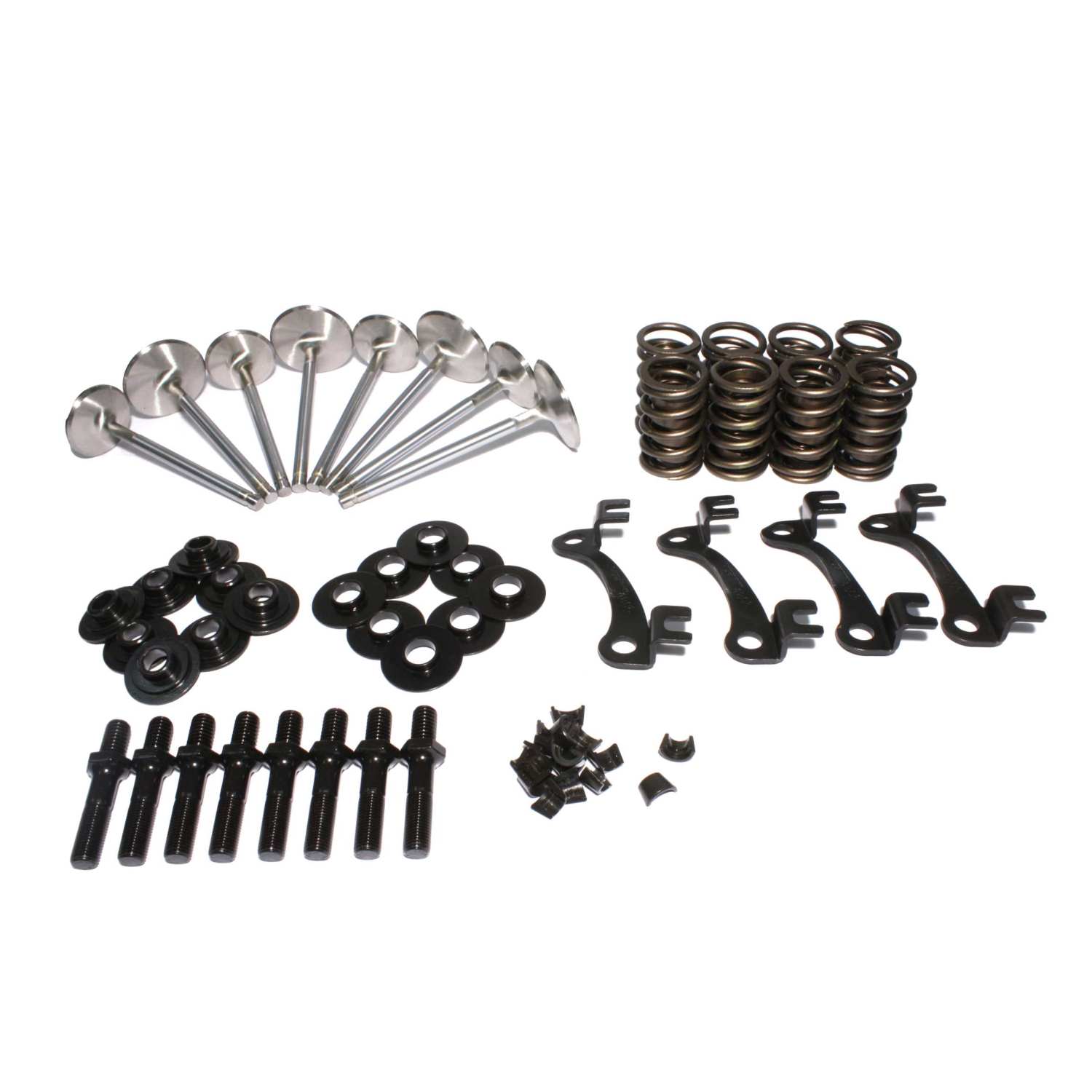 COMP Cams 11924-02 Cylinder Head Asssembly Kit For 360cc Chevrolet Big Block Head