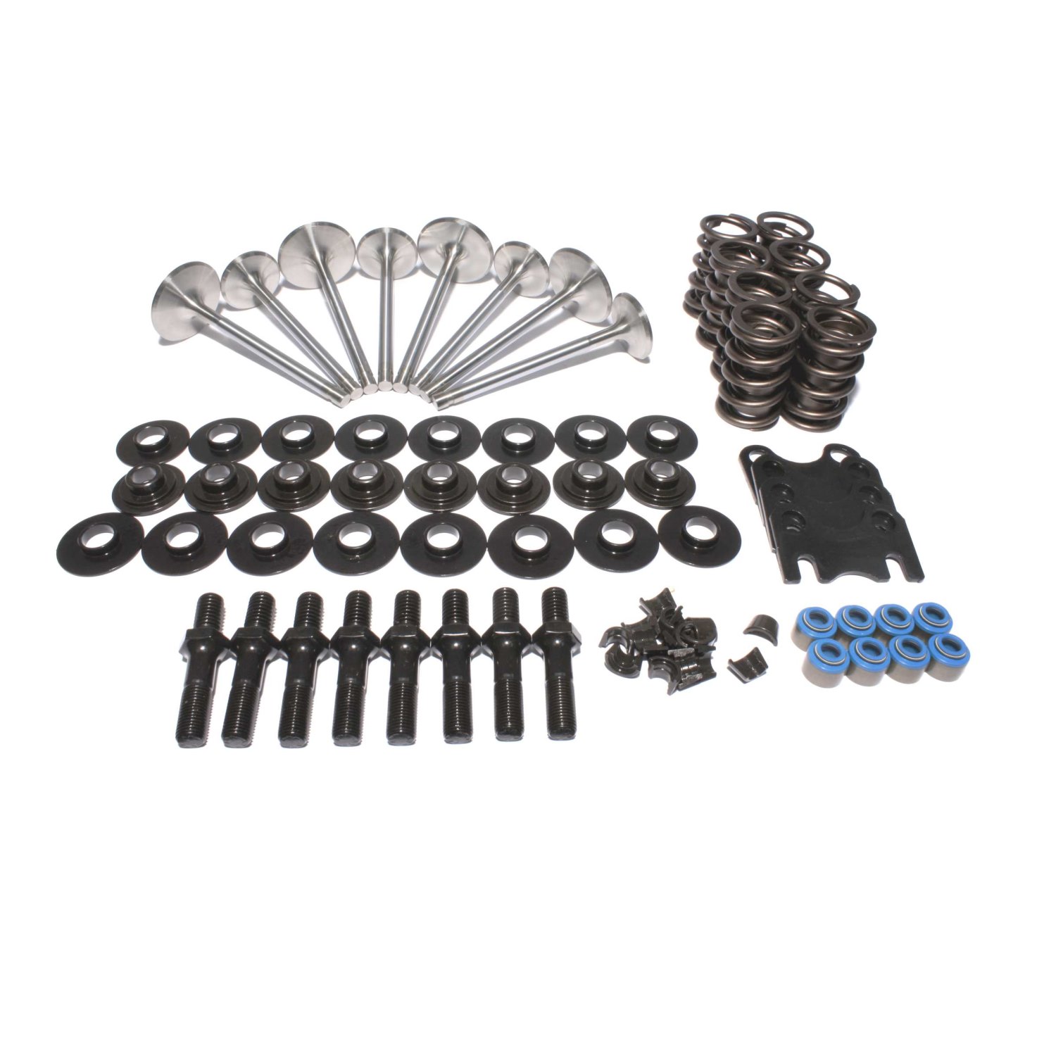 COMP Cams 12987-02 Cylinder Head Assembly Kit For SBC 235cc Hyd Roller