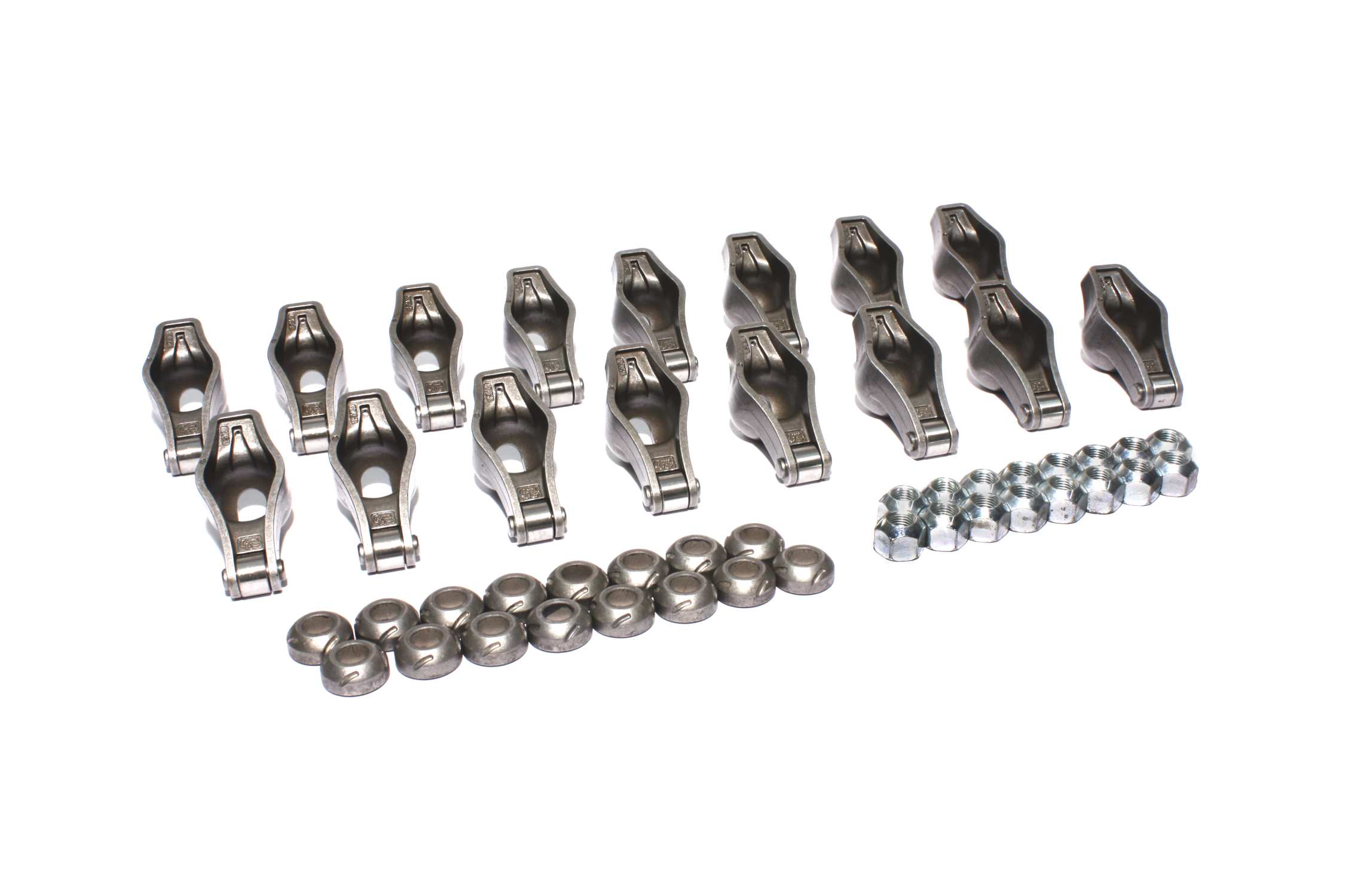 COMP Cams 1442-16 Magnum Roller Rocker Arm Set W/ 1.6 Ratio For AMC, Ford And Oldsmobile 3/8\" Stud