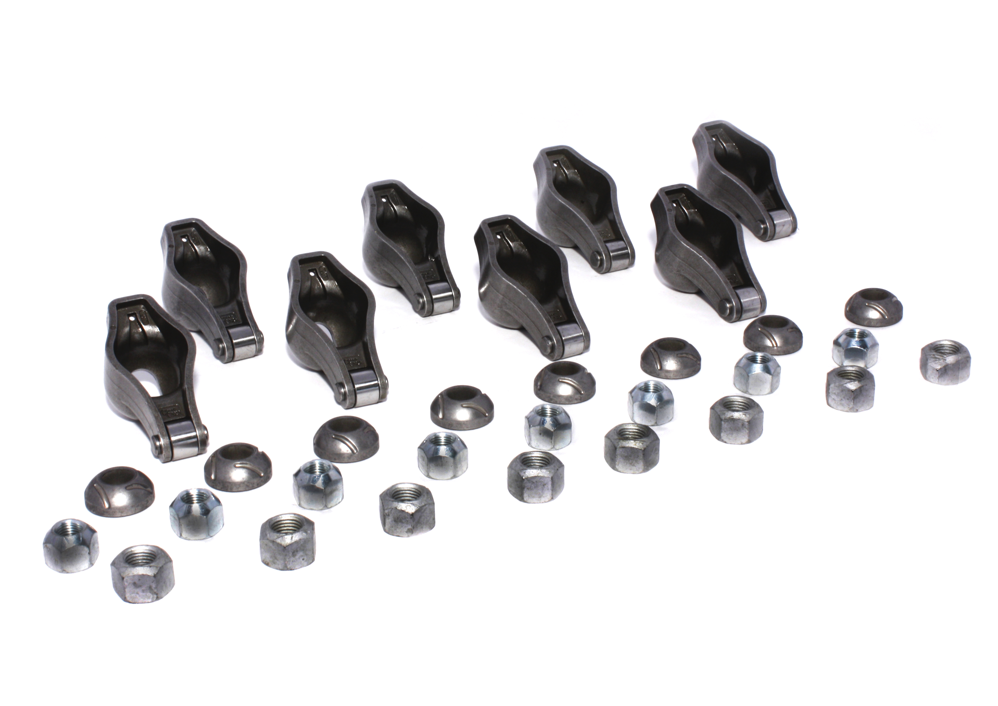 COMP Cams 1451-8 Magnum Roller 1.52 Ratio Rocker Arm Set Of 8 For Pontiac 265-455 7/16\" Stud