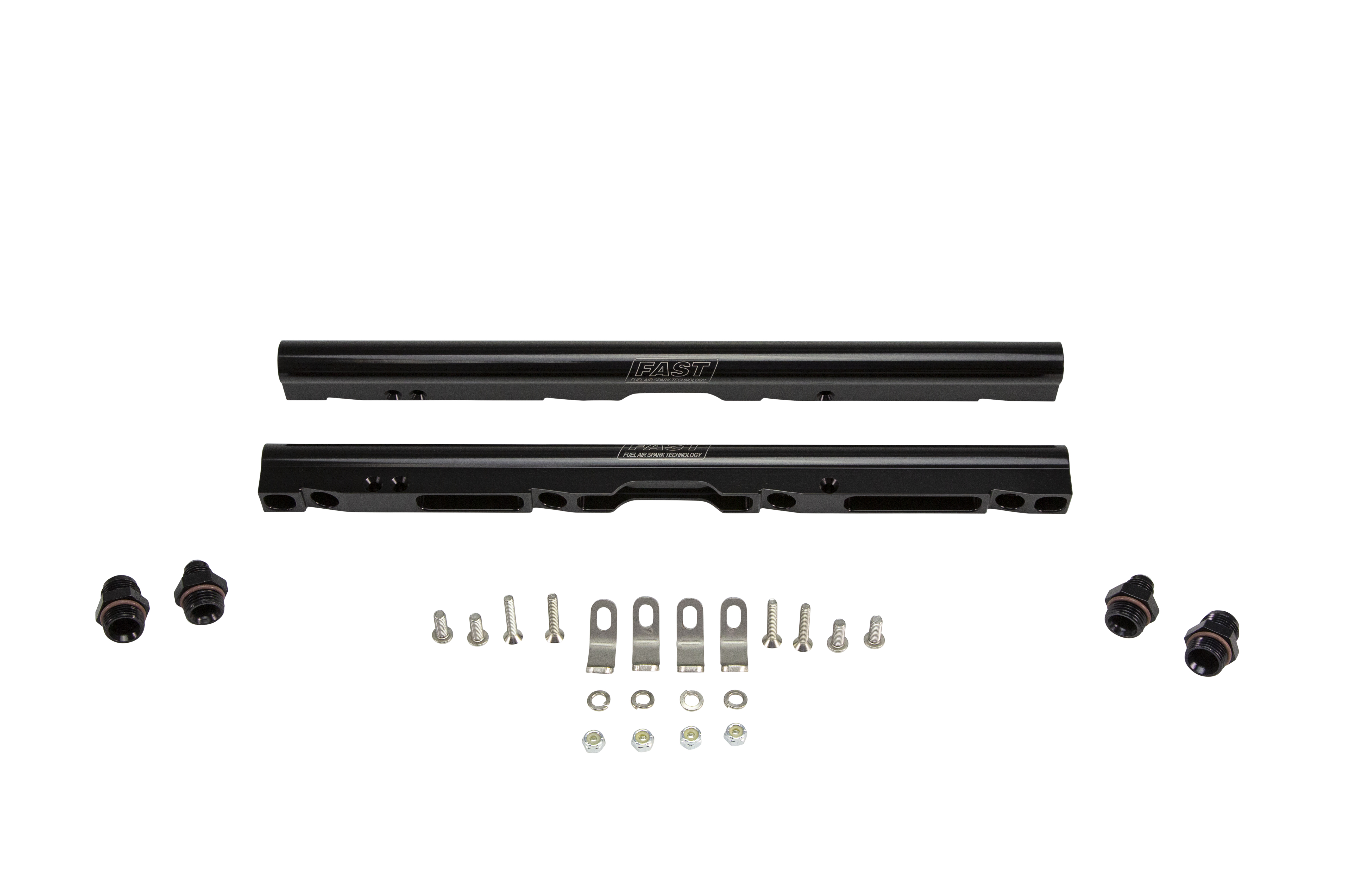Black Billet Fuel Rail Kit For LSX 92mm And GM LS1/LS6 Intake Manifolds