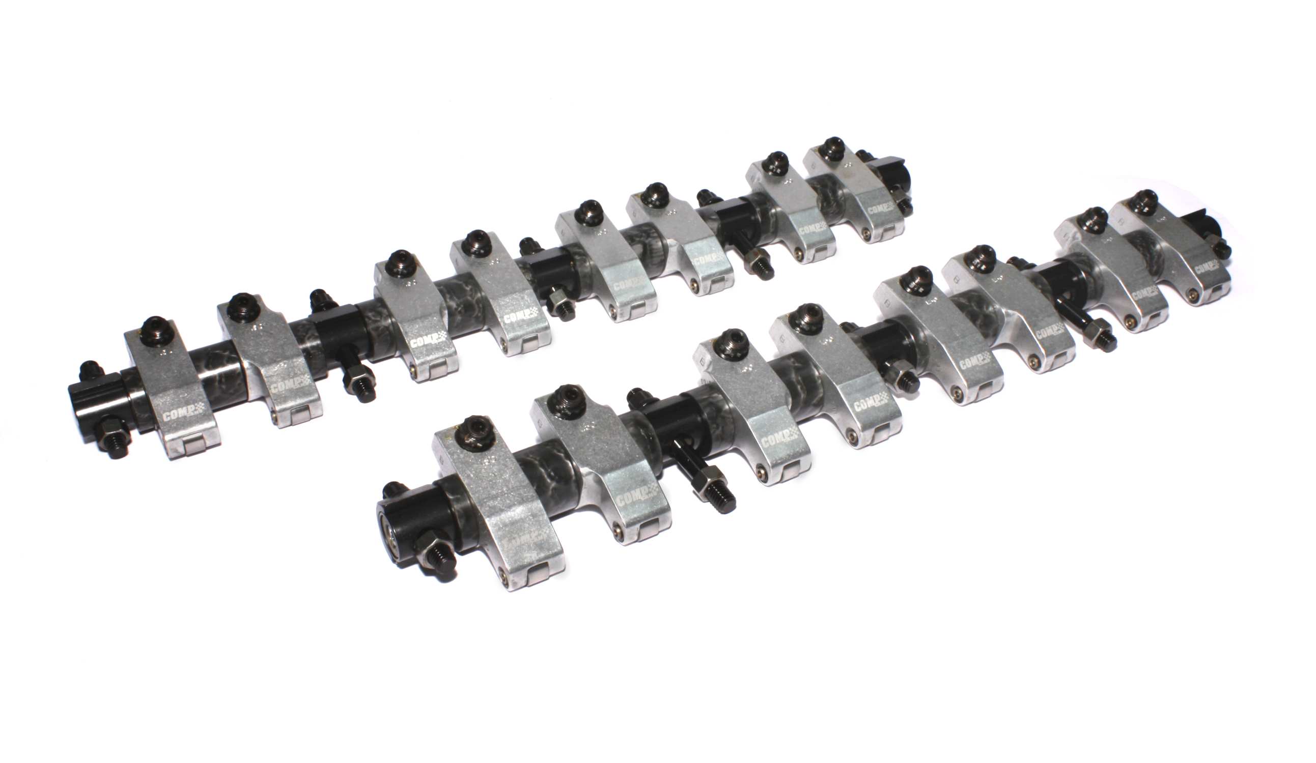 COMP Cams 1516CPG Shaft-Mount Aluminum 1.5 Ratio Rocker Kit For Chrysler 383-440 W/ OE Head