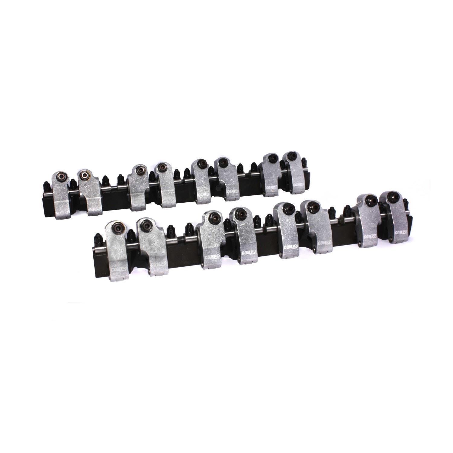 COMP Cams 1524CPG Shaft-Mount Aluminum 1.6/1.5 Ratio Rocker Kit For SBC W/ RHS Pro Elite 240cc