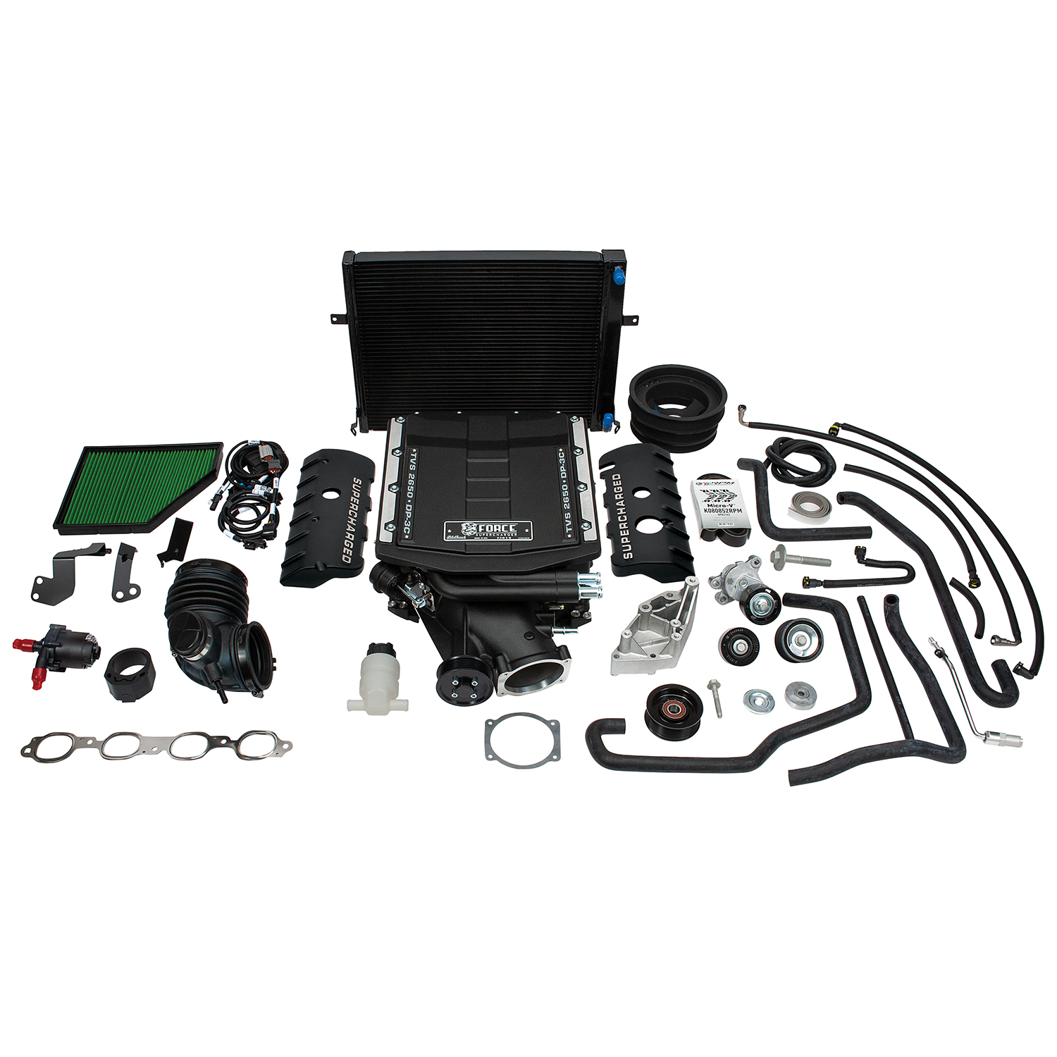 Edelbrock 155950 Edelbrock Stg 1 Supercharger 2016-24 Chevy Camaro SS LT1 6.2L All Trans W/O Tune