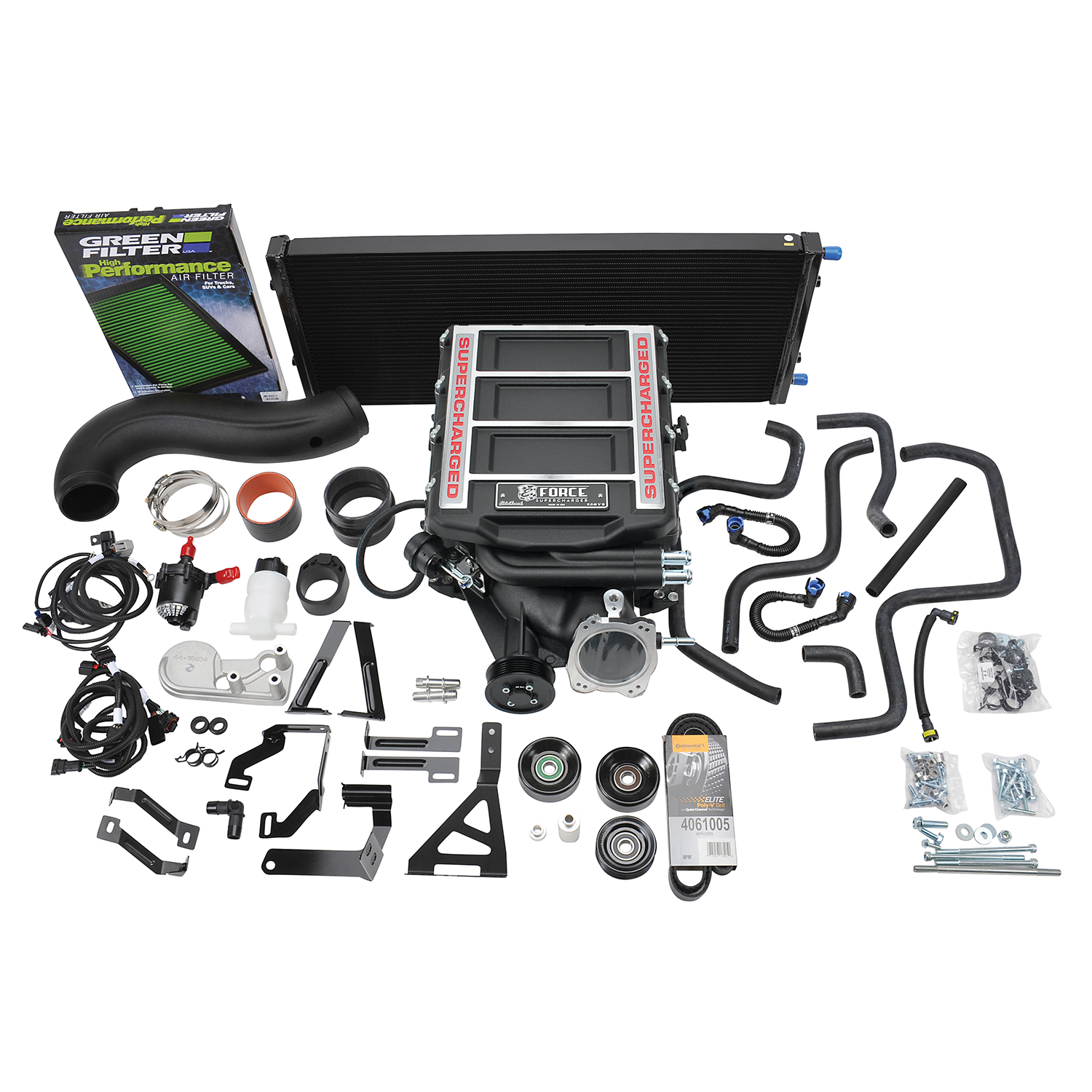 Edelbrock 156630 Edelbrock Supercharger #156630 14-20 GM SUV & 14-19 Truck Gen V 5.3L W/O Tune