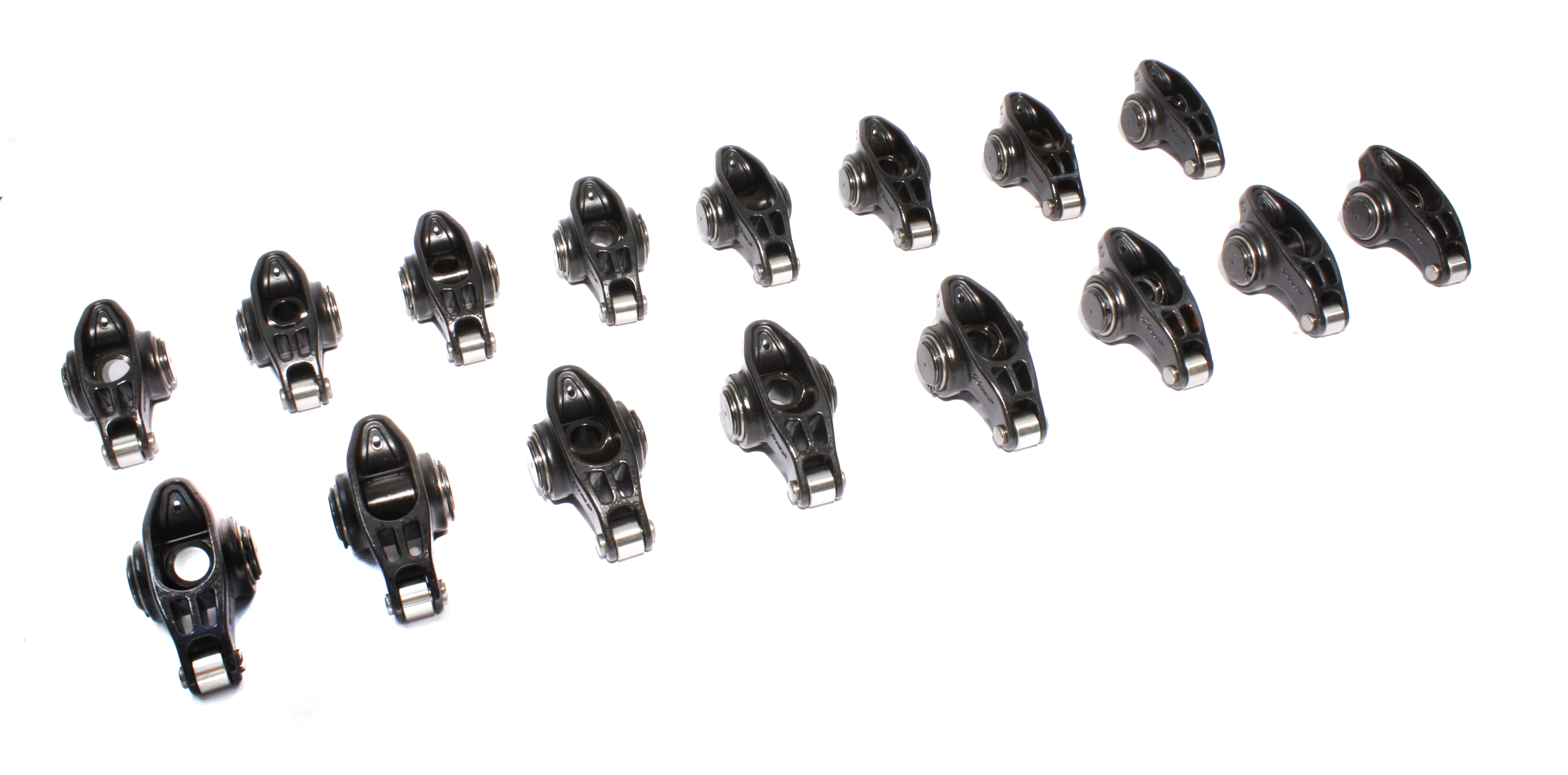 COMP Cams 1629-16 Ultra Pro Magnum Rocker Arm Set W/ 1.7 Ratio For Chevrolet 348-409 W/ 3/8\" Stud